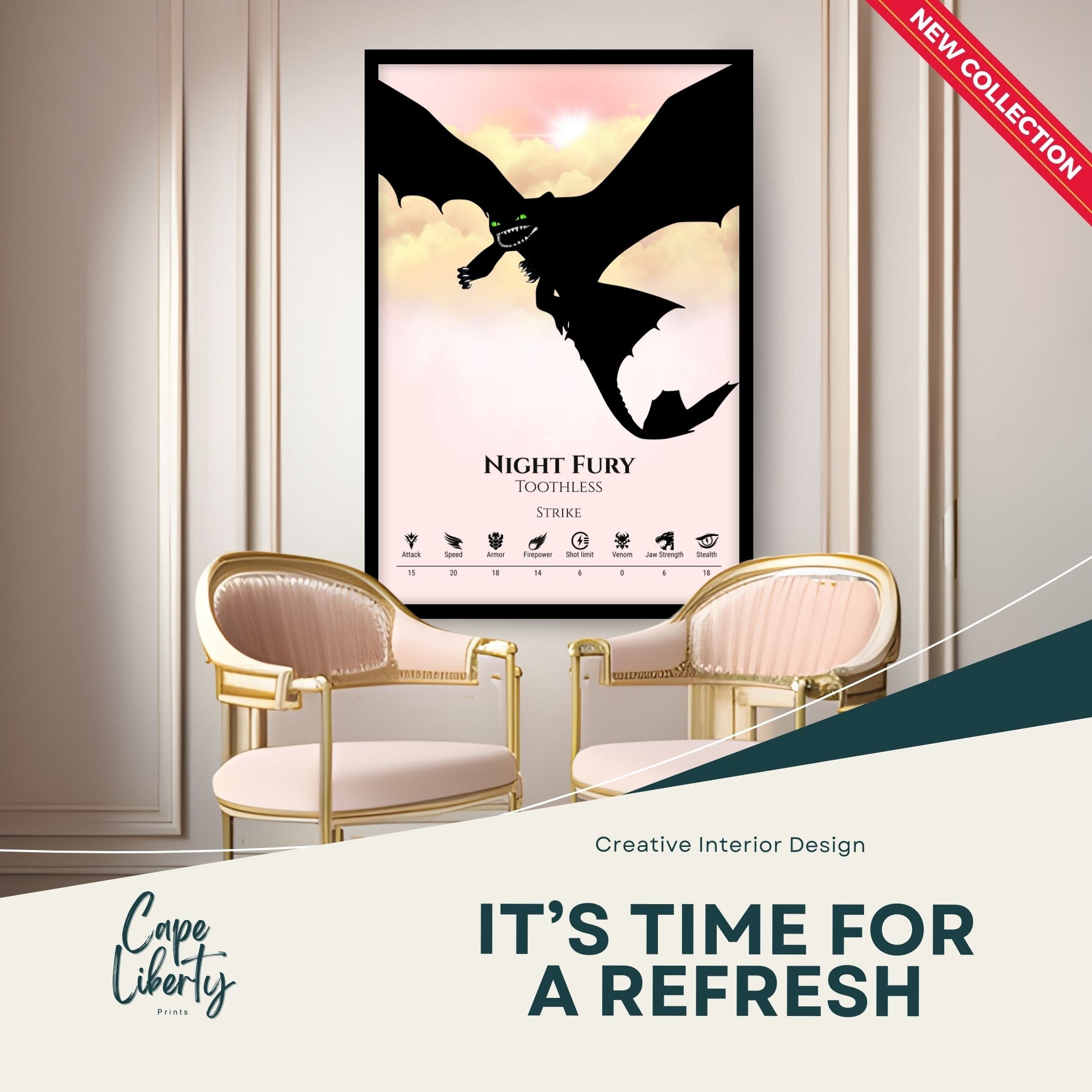 Night Fury - Pink Cloud Collection