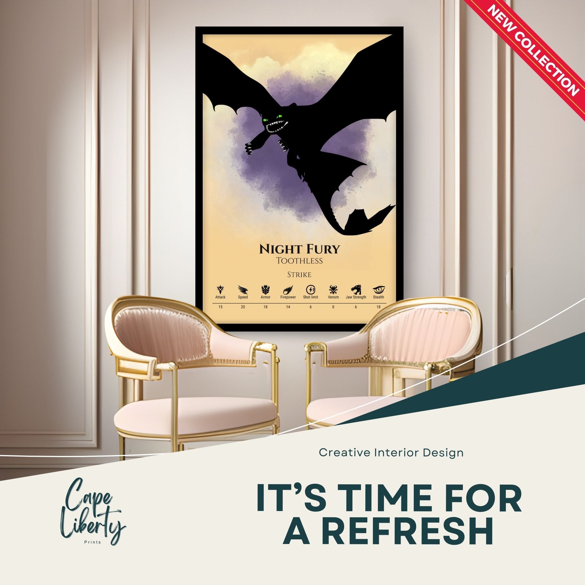 Night Fury - Color Burst Collection