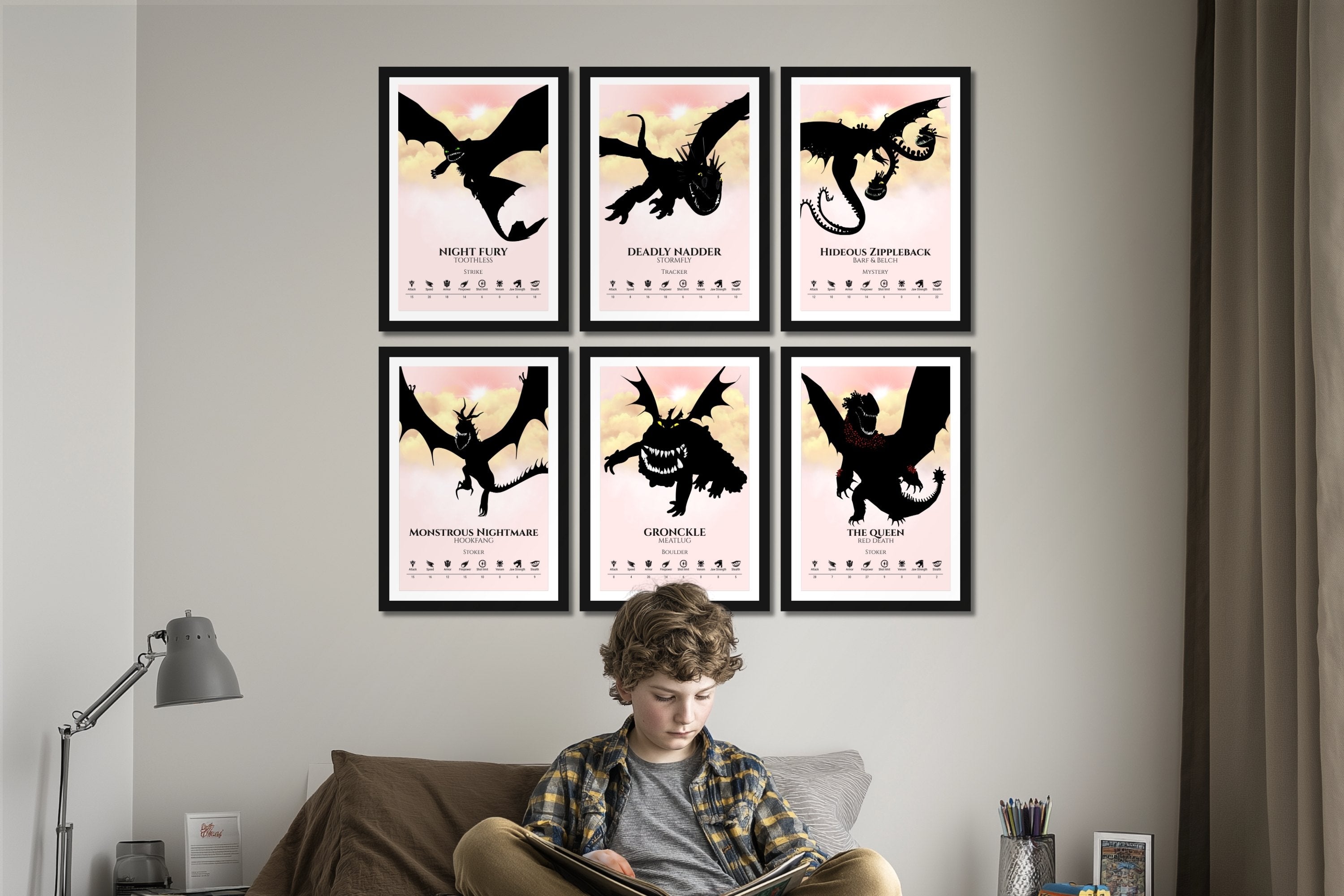 Deadly Nadder - Pink Collection