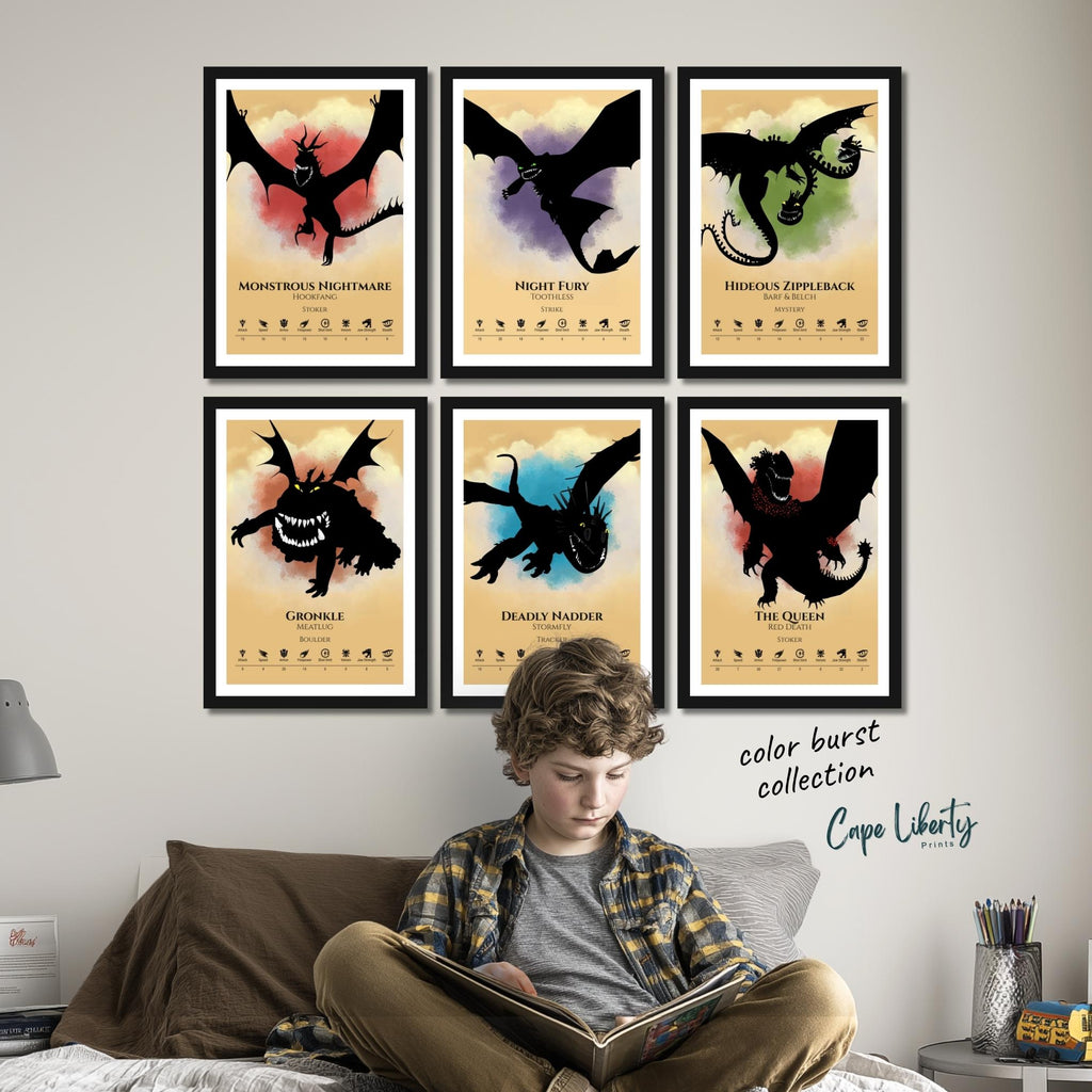 Deadly Nadder - Color Burst Collection