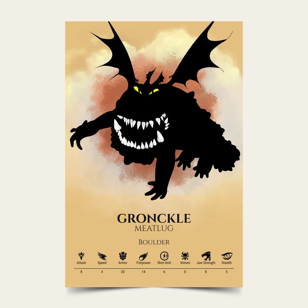 Gronckle - Color Burst Collection