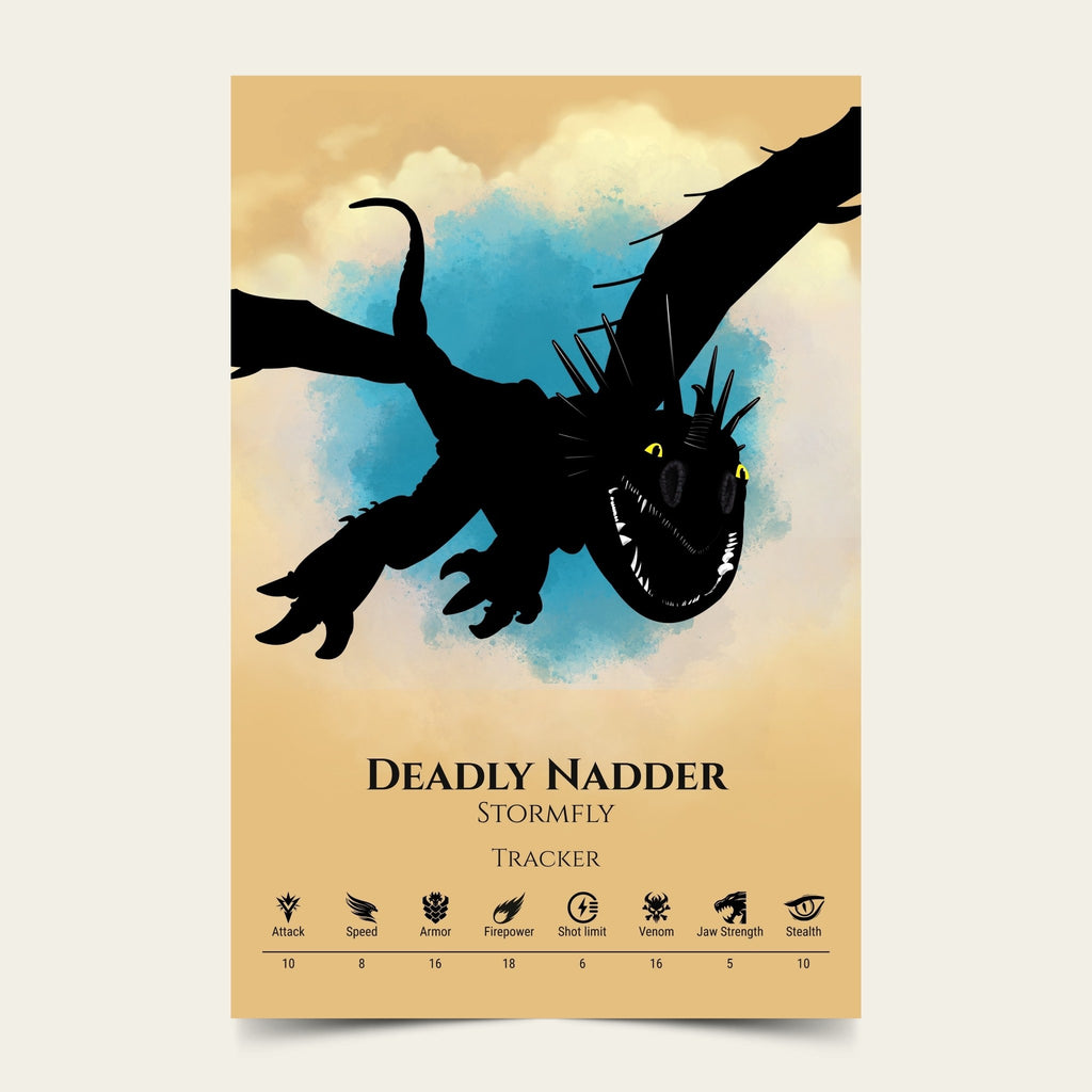 Deadly Nadder - Color Burst Collection