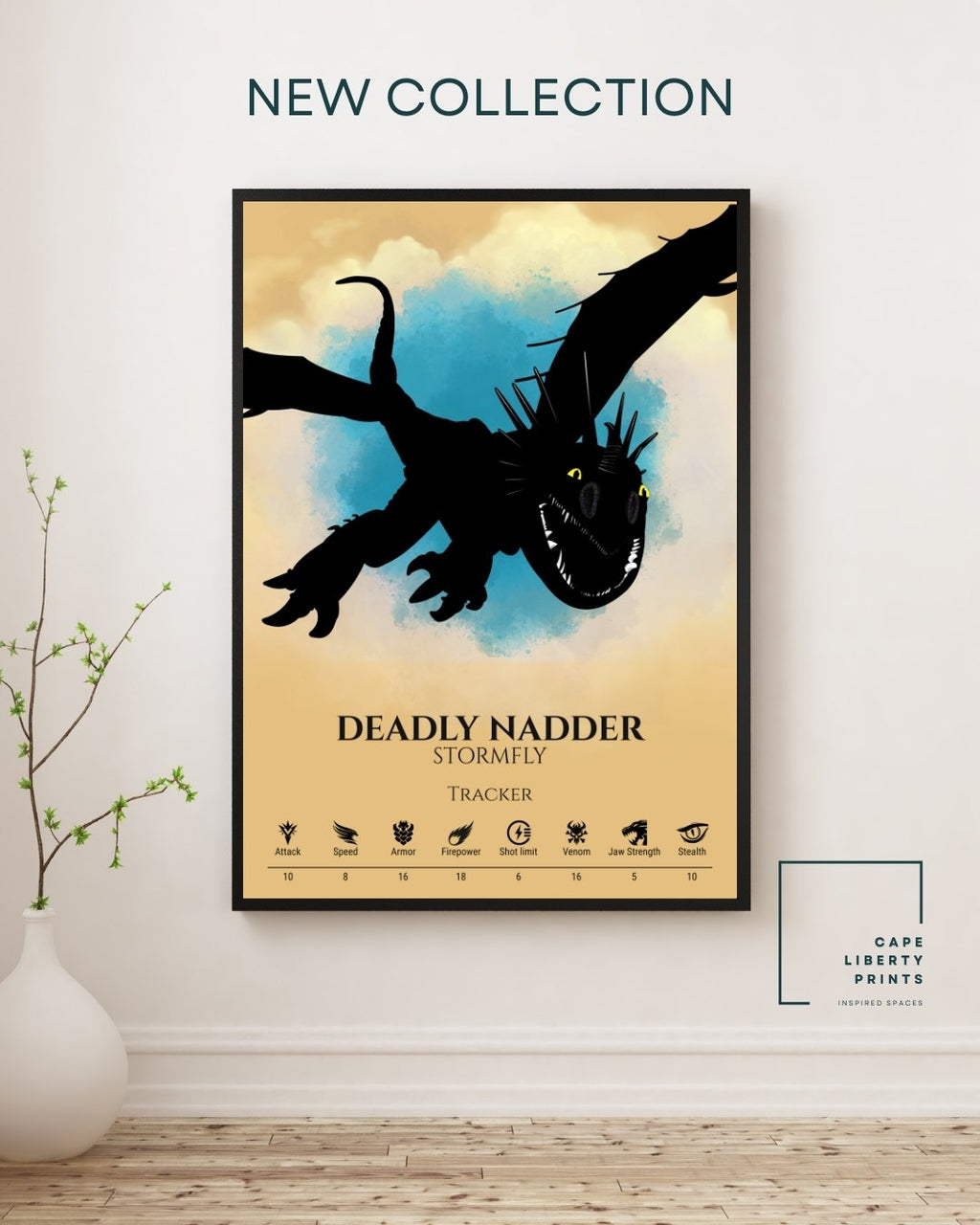 Deadly Nadder - Color Burst Collection