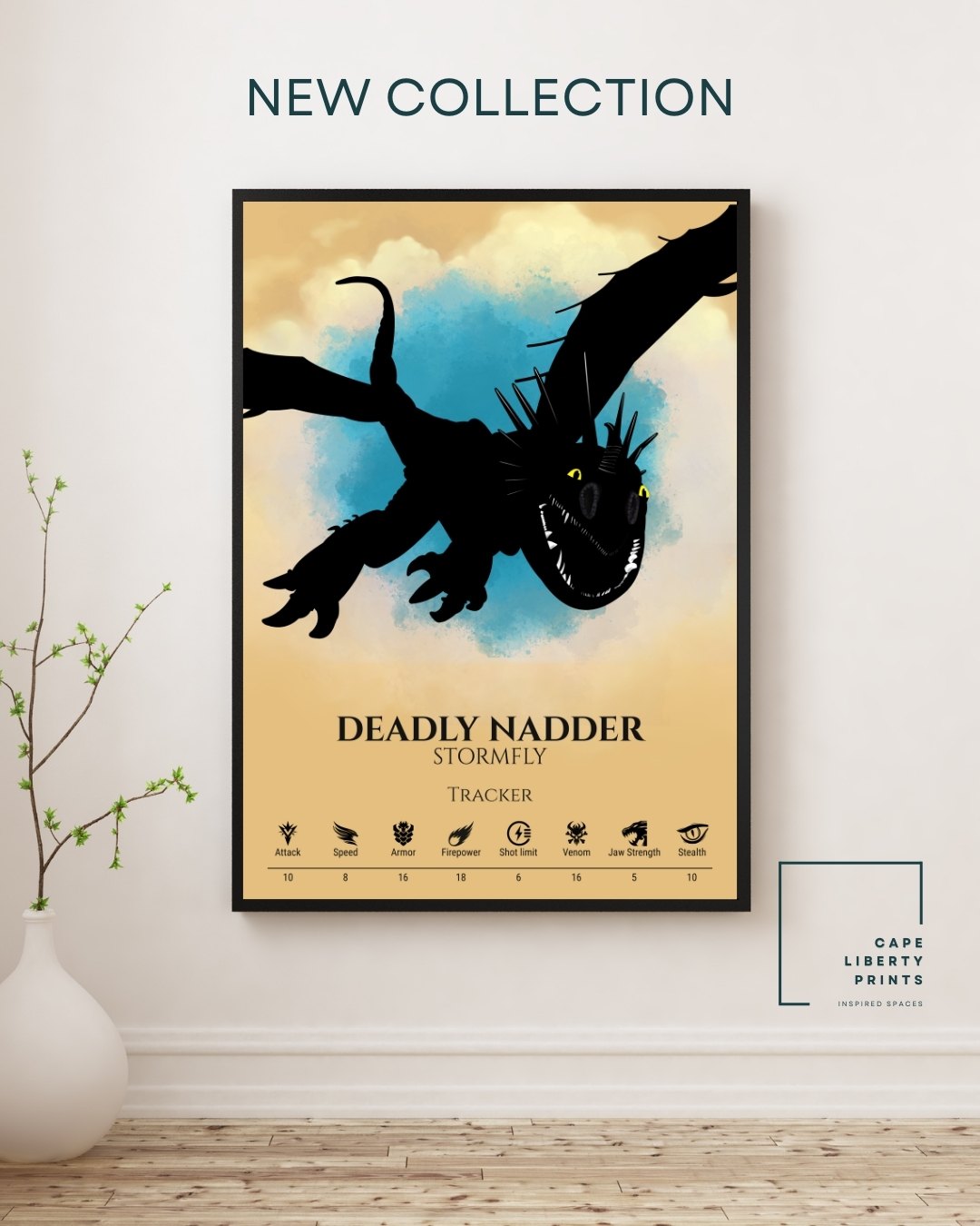 Deadly Nadder - Color Burst Collection