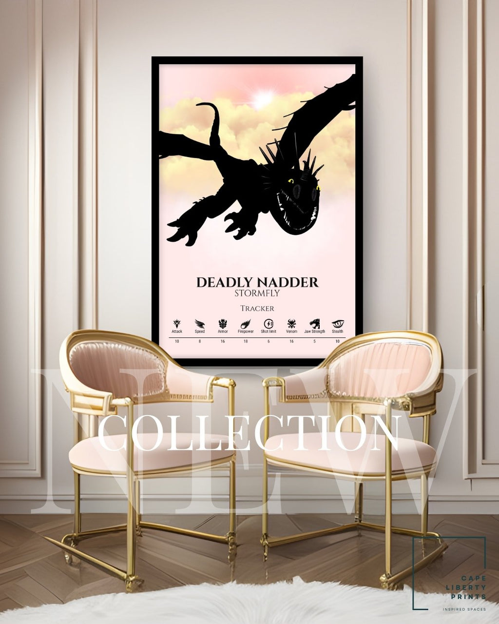 Deadly Nadder - Pink Collection