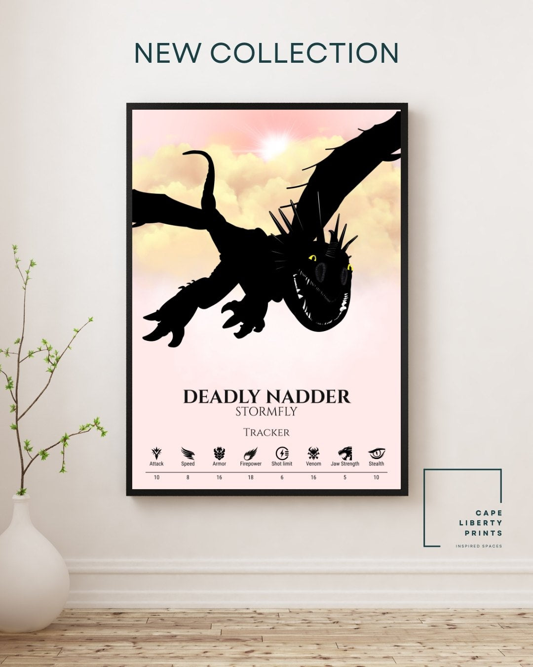Deadly Nadder - Pink Collection