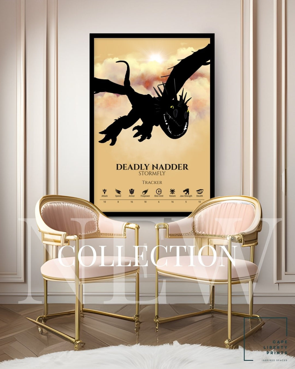 Deadly Nadder - Fire Collection