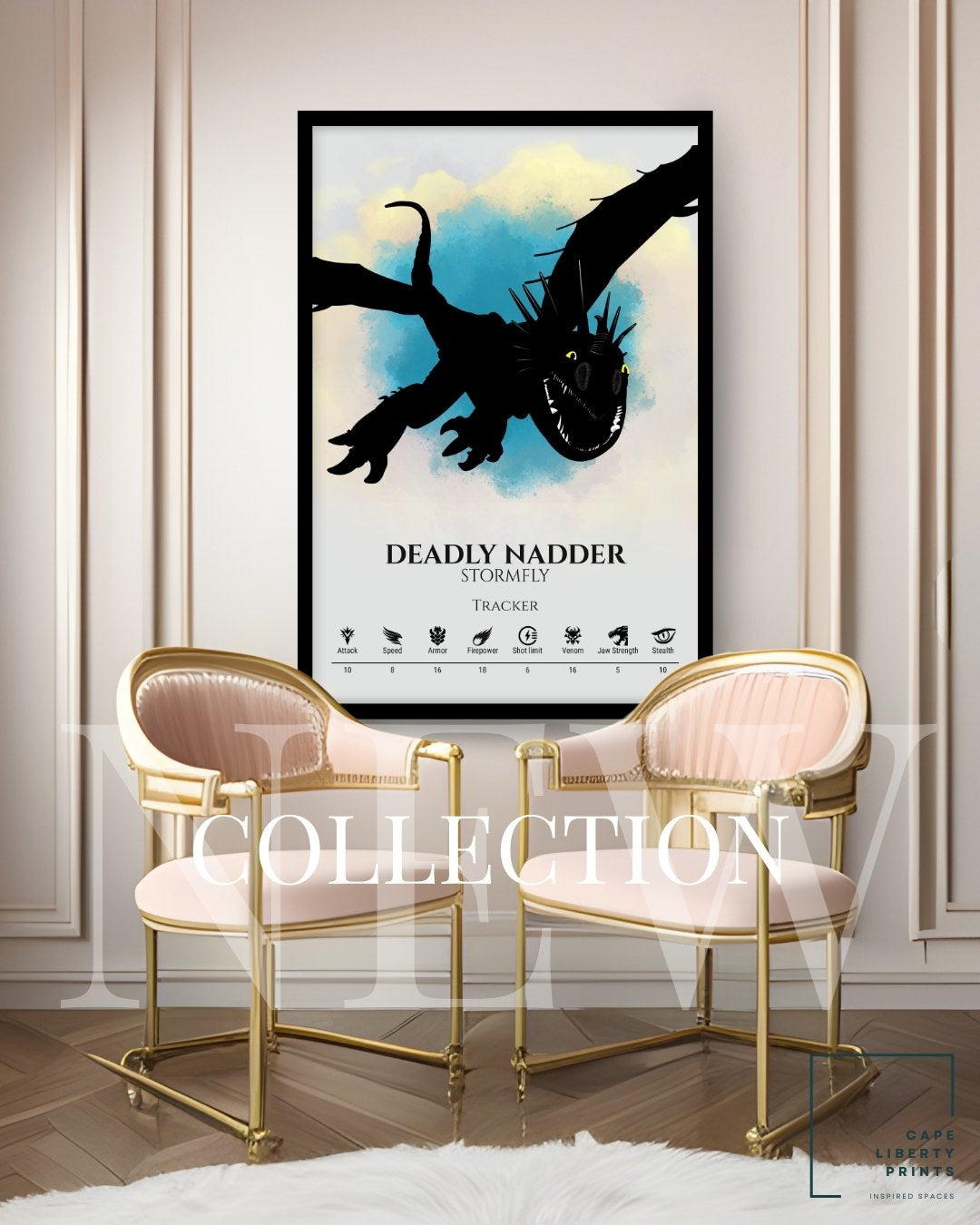 Deadly Nadder - Silver Collection