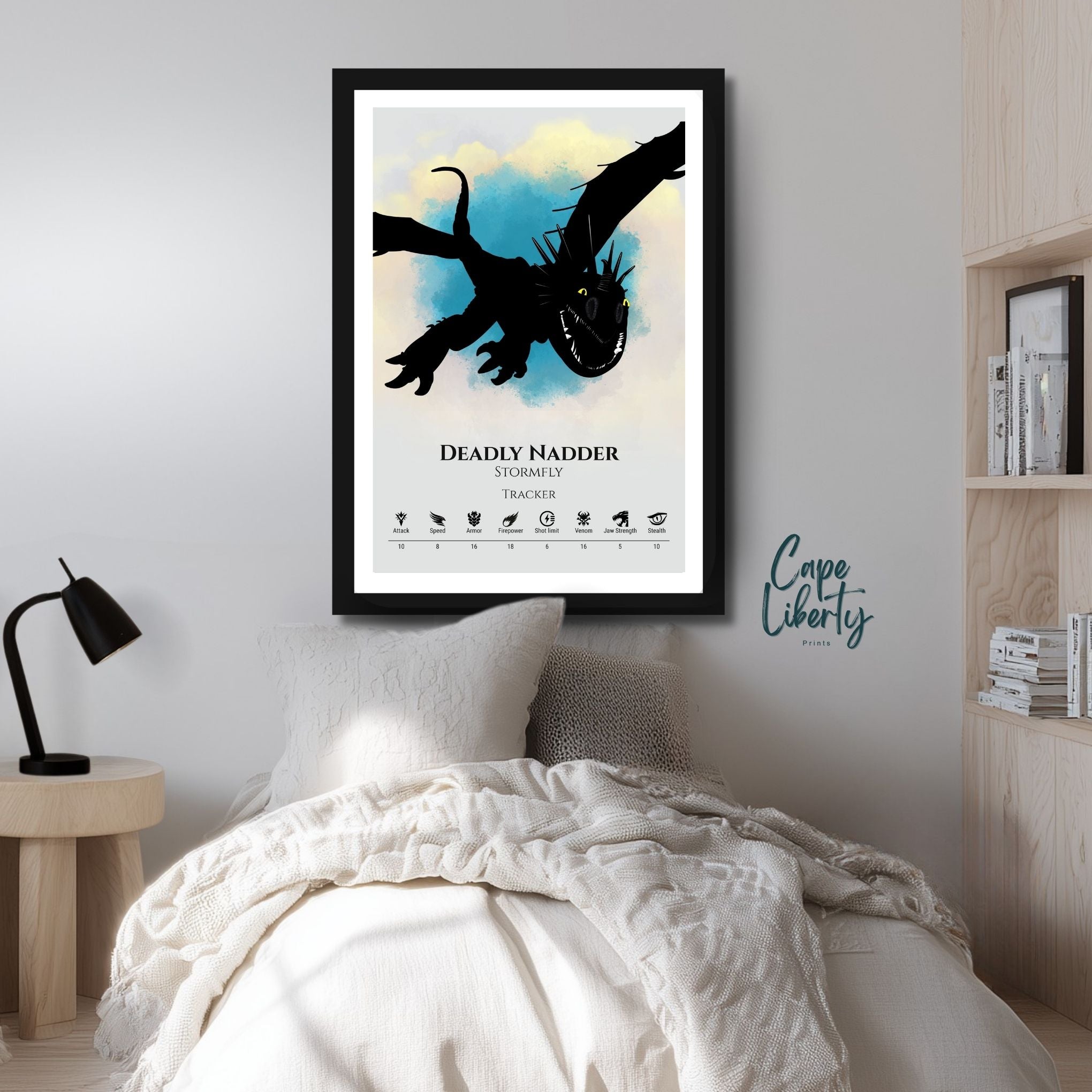 Deadly Nadder - Silver Sky Collection