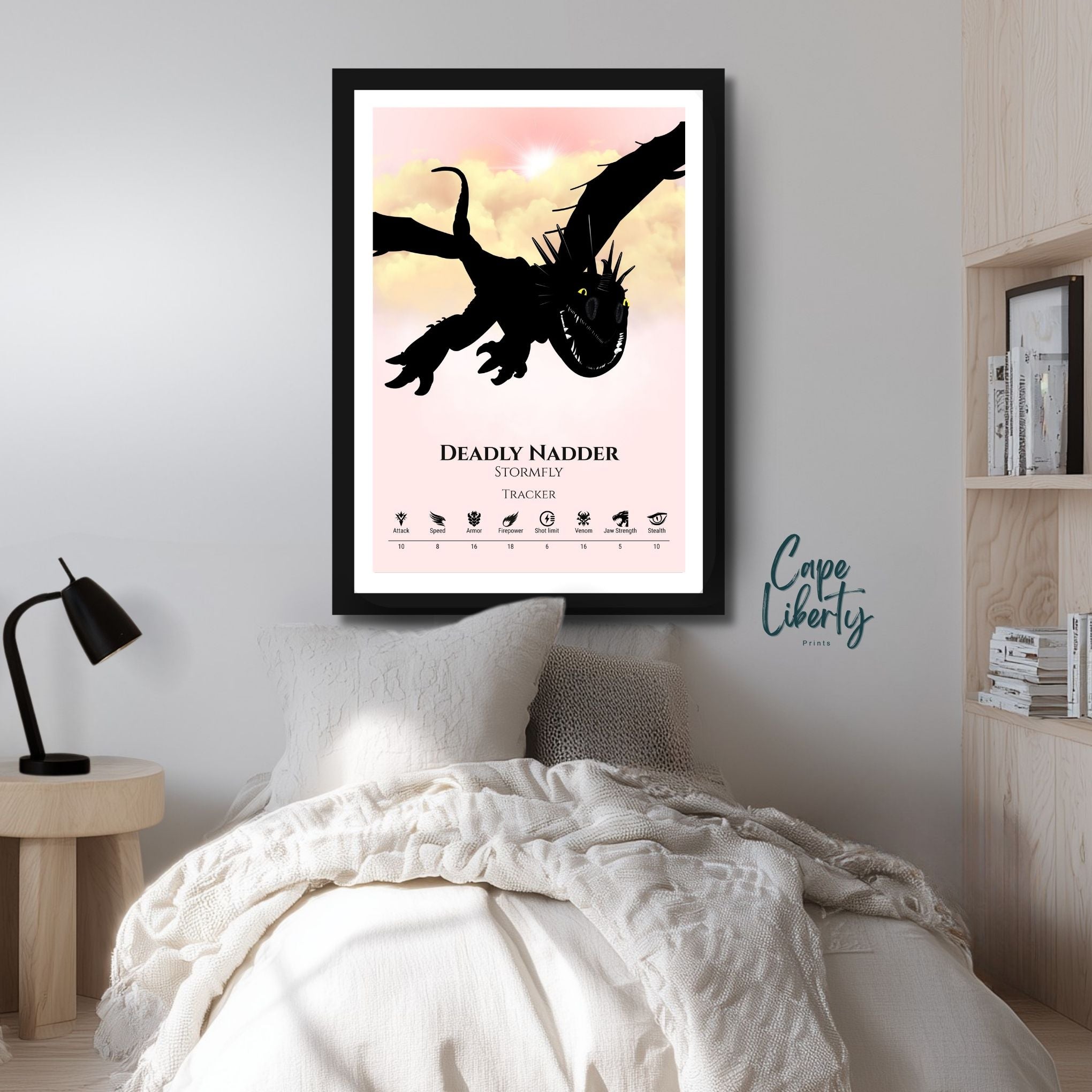 Deadly Nadder - Pink Cloud Collection