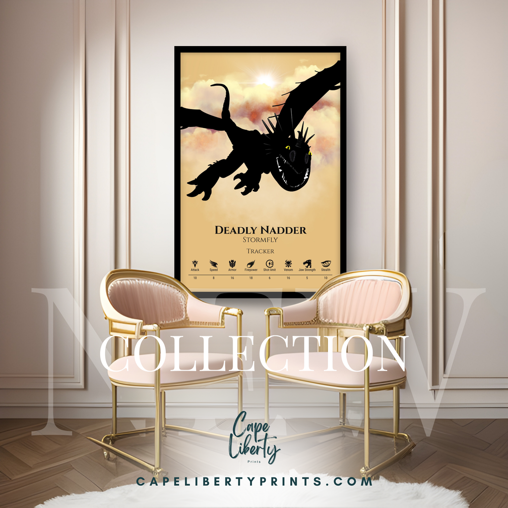 Deadly Nadder - Fire Sky Collection