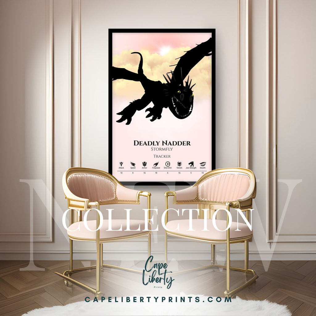 Deadly Nadder - Pink Cloud Collection