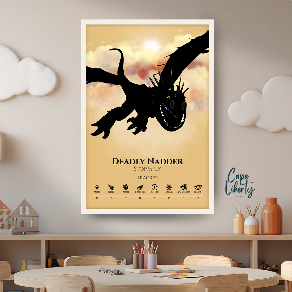 Deadly Nadder - Fire Sky Collection