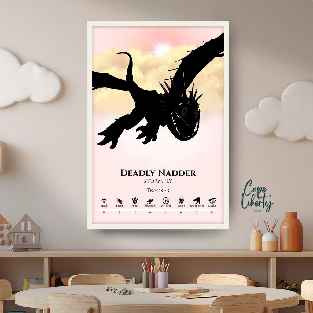 Deadly Nadder - Pink Cloud Collection