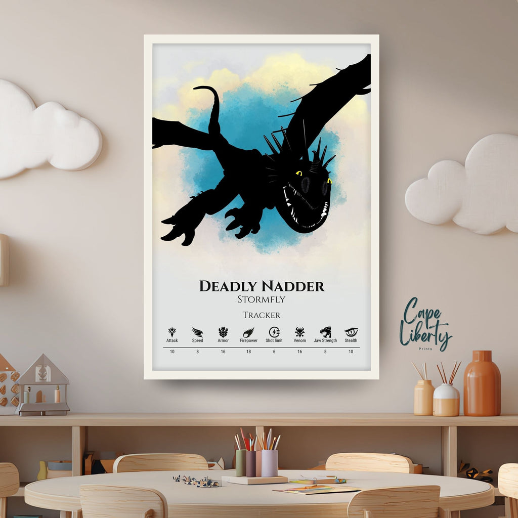 Deadly Nadder - Silver Sky Collection
