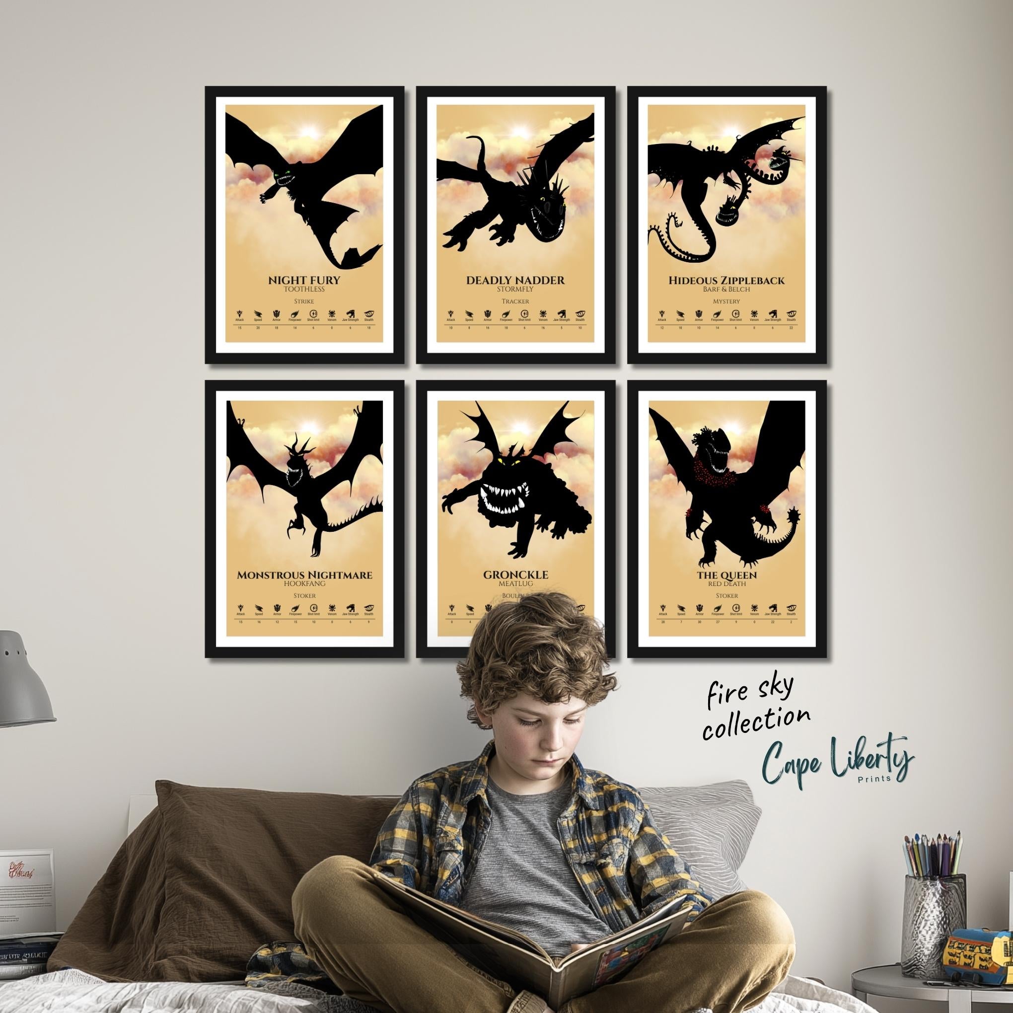 Night Fury - Fire Sky Collection