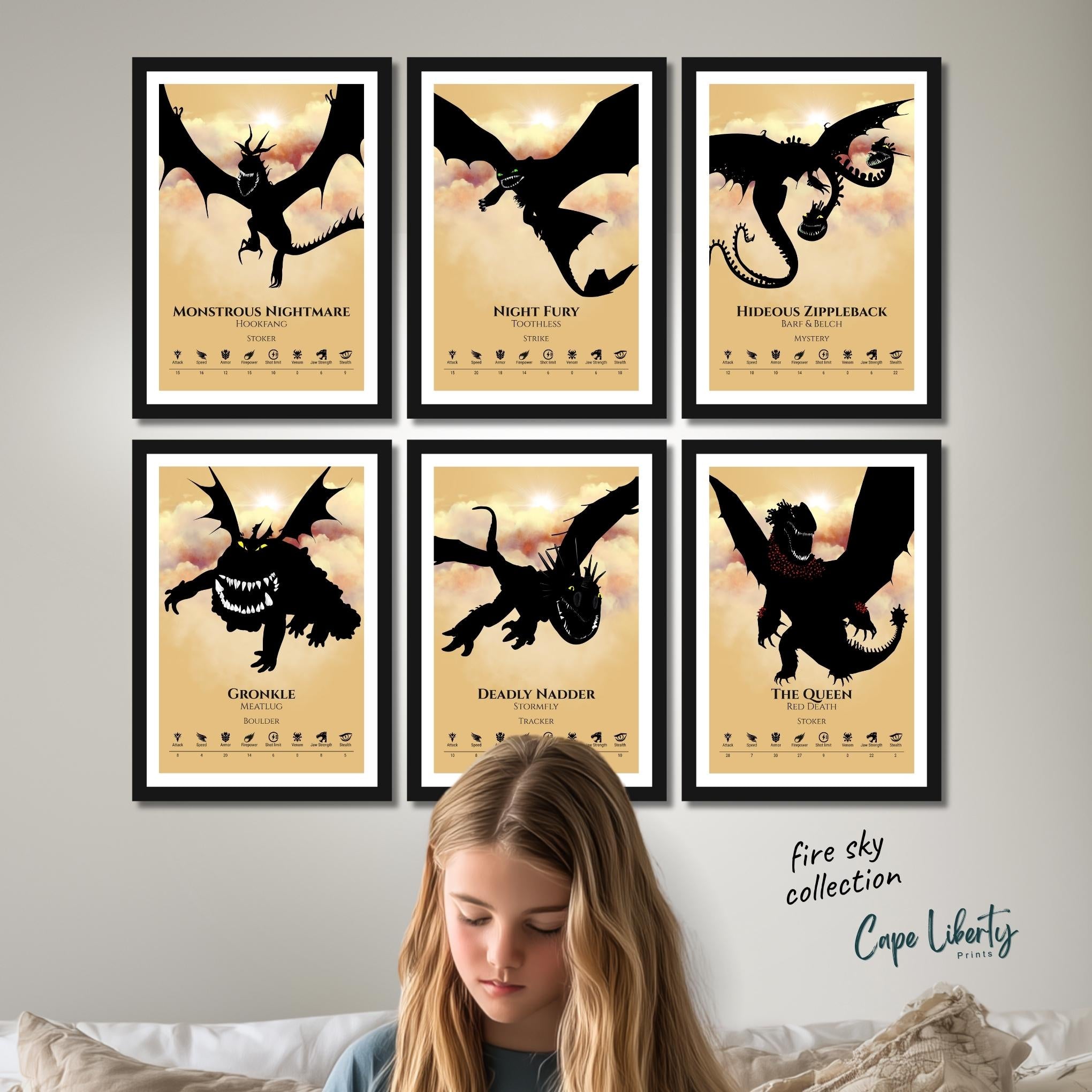 Hideous Zippleback - Fire Sky Collection