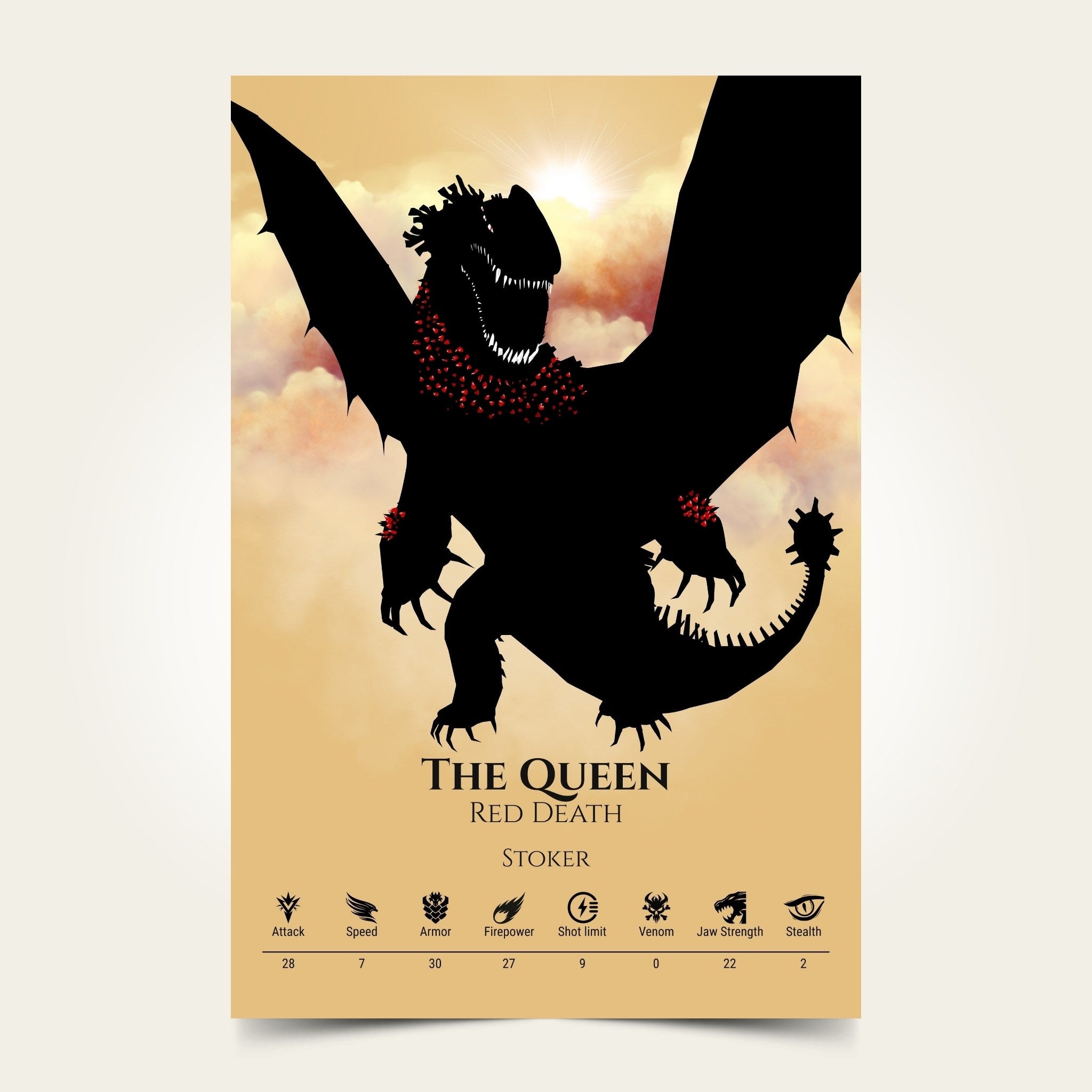 The Queen (Red Death) - Fire Sky Collection