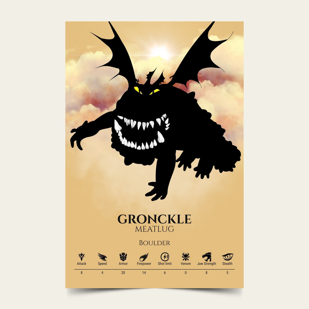 Gronckle - Fire Collection