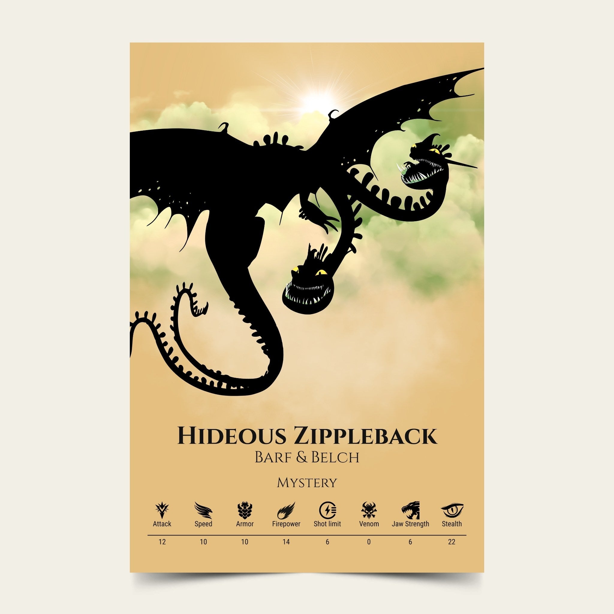 Hideous Zippleback - Curated Color Collection