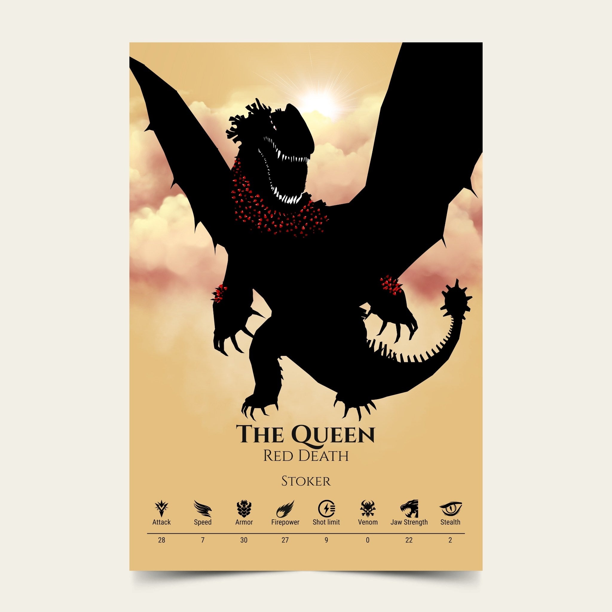 The Queen (Red Death) - Curated Color Collection