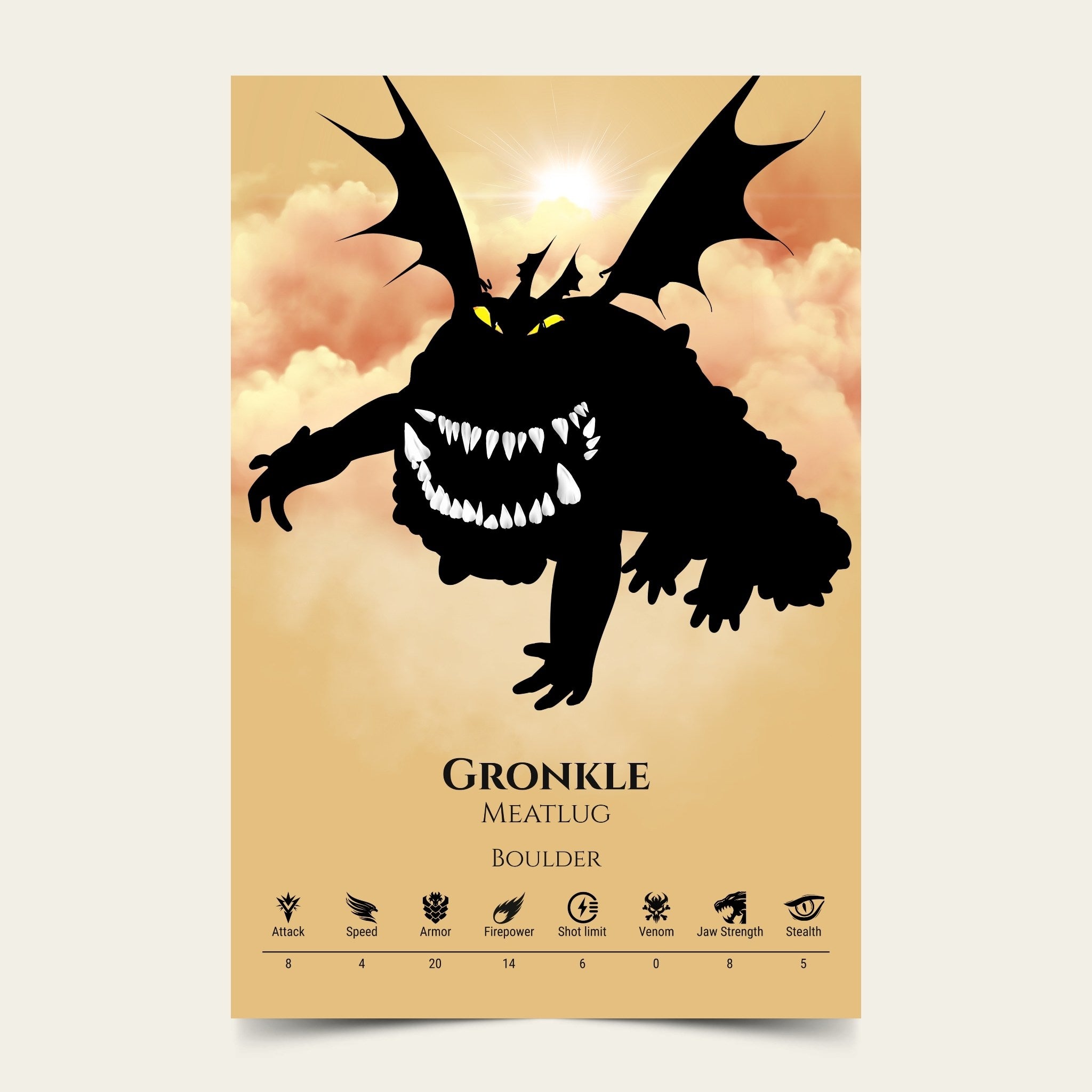 Gronckle - Curated Color Collection