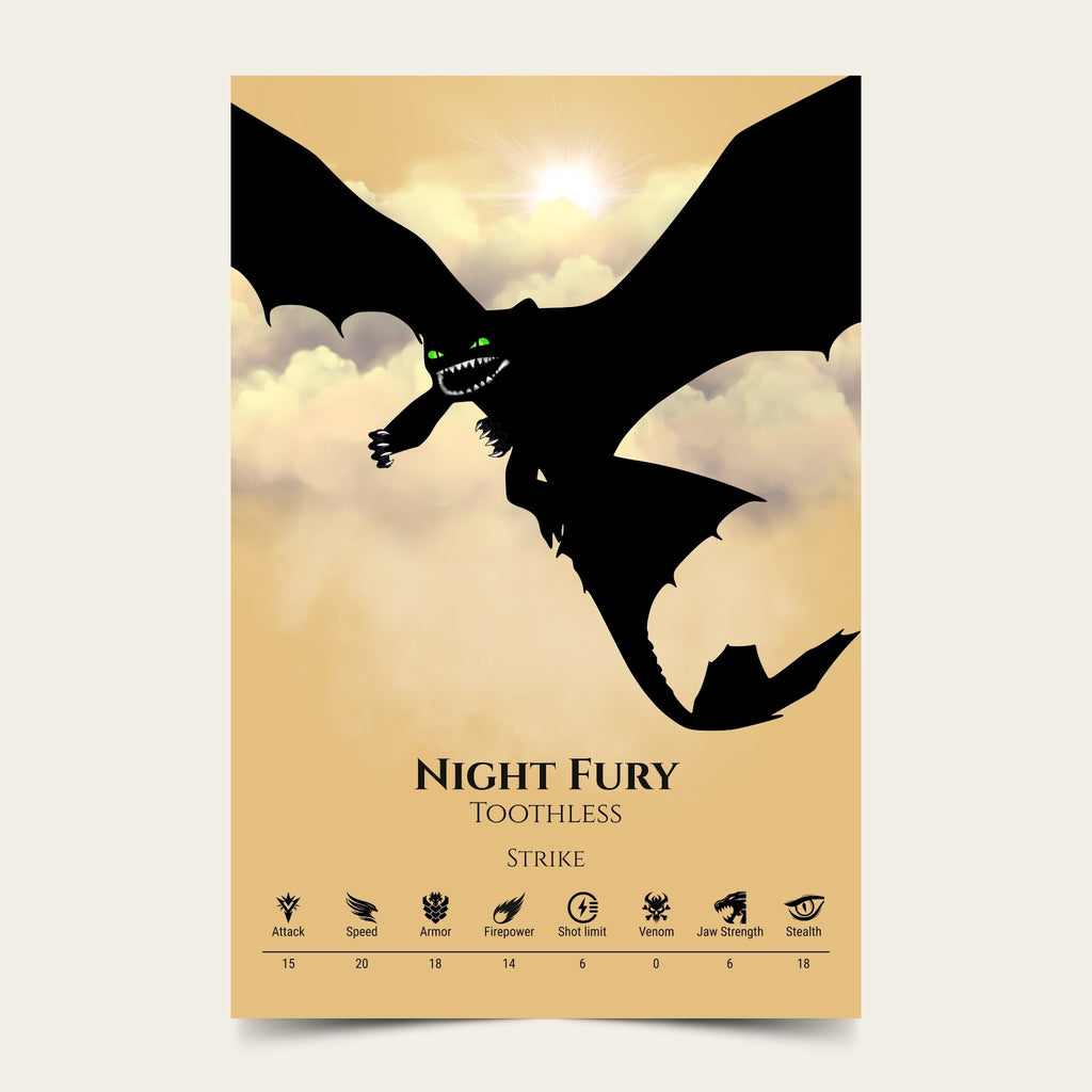 Night Fury - Curated Color Collection (Purple Clouds)