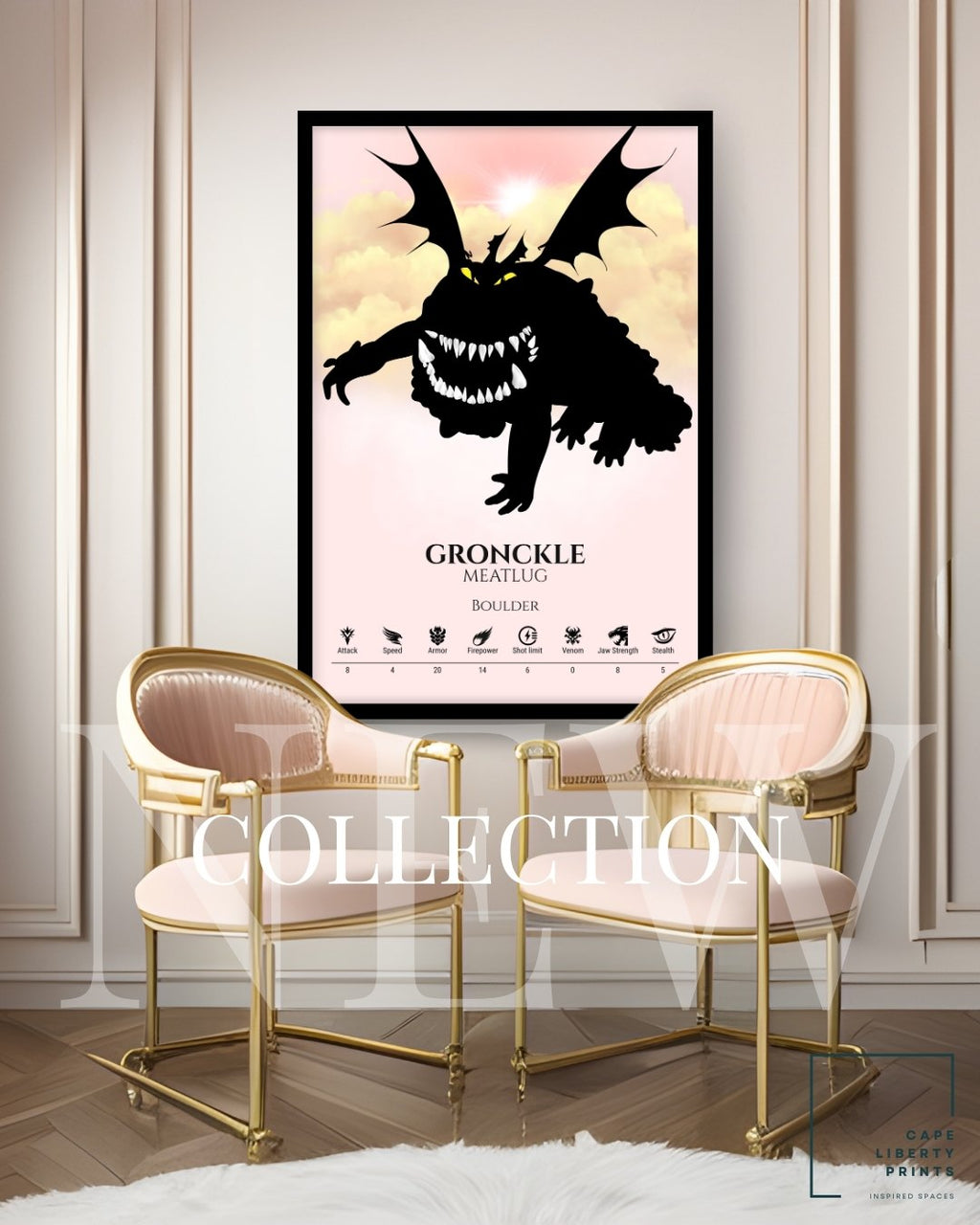 Gronckle - Pink Collection