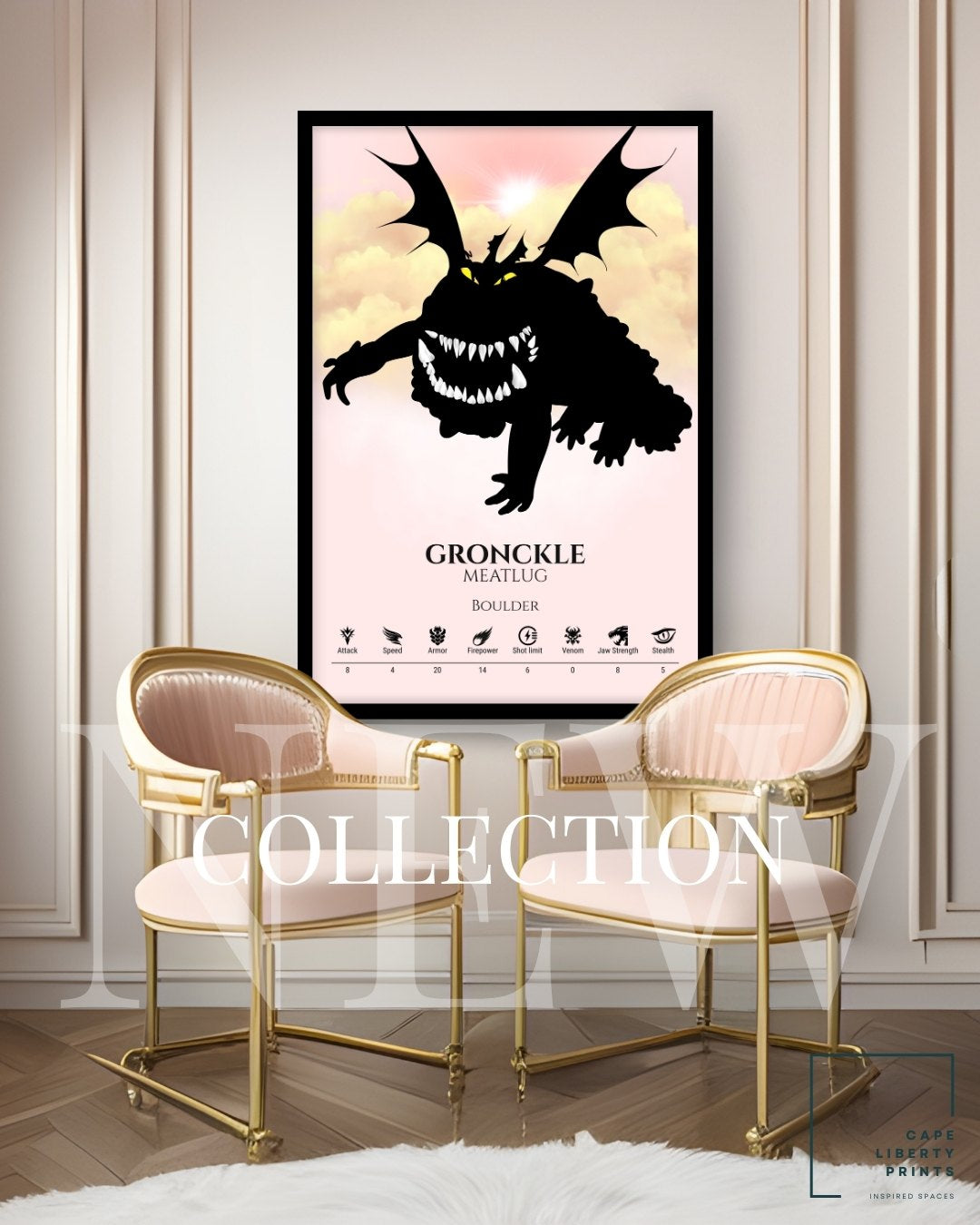 Gronckle - Pink Collection