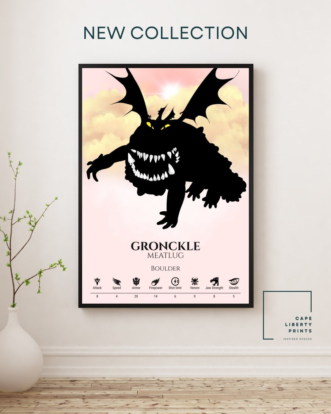 Gronckle - Pink Collection