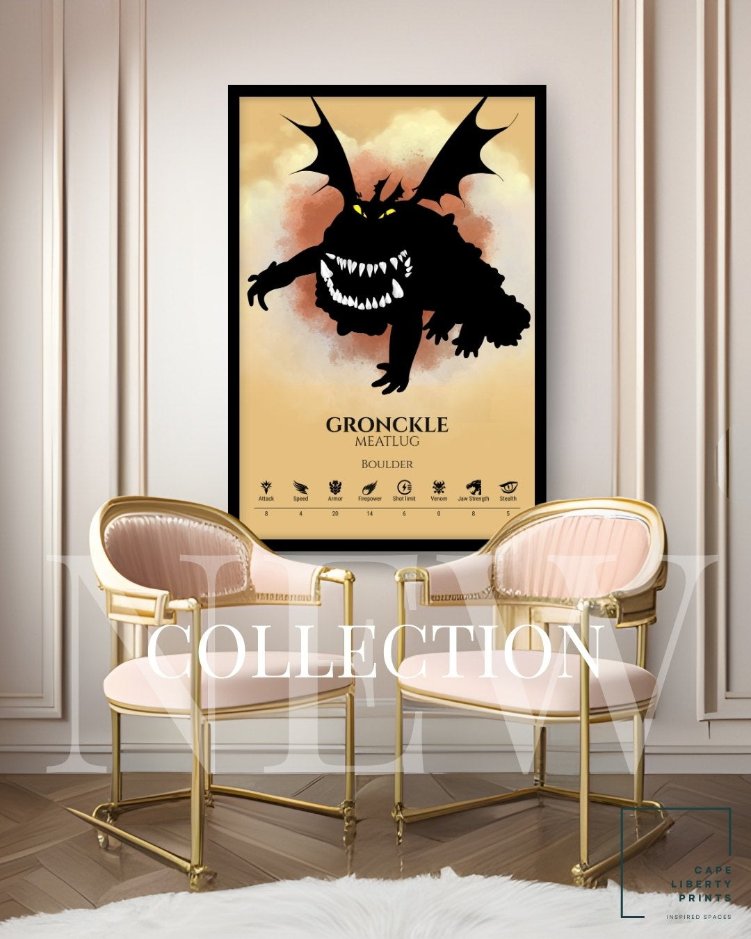 Gronckle - Color Burst Collection