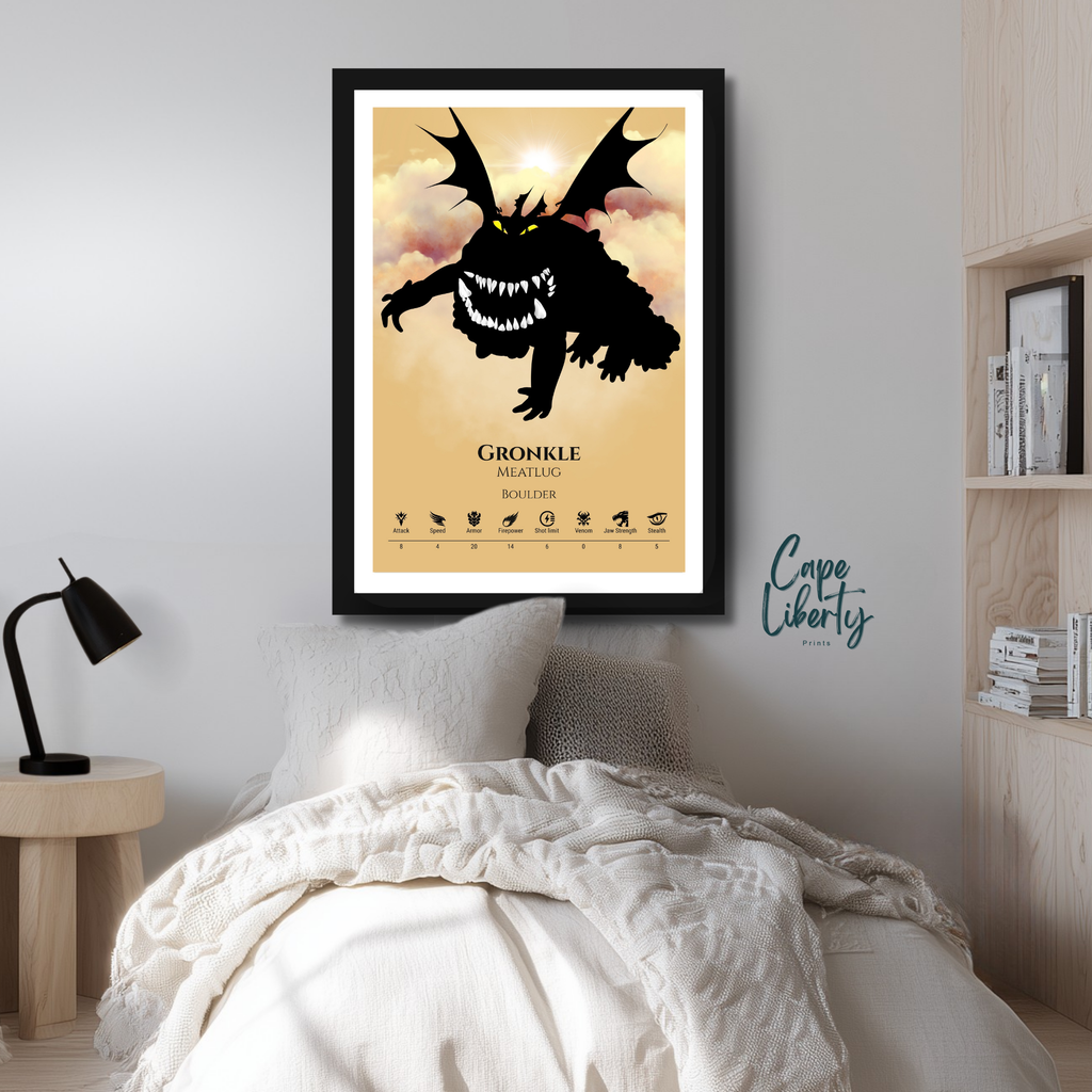 Gronckle - Fire Sky Collection