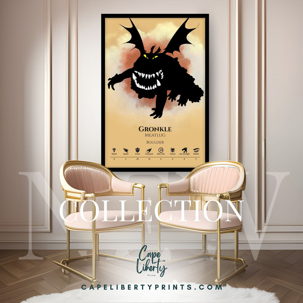 Gronckle - Color Burst Collection