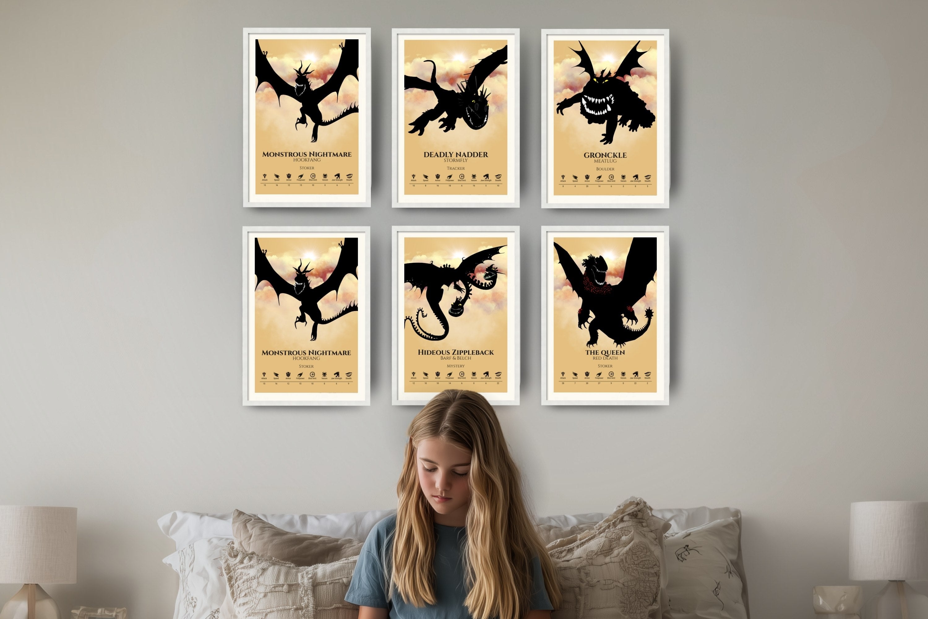 Deadly Nadder - Fire Collection