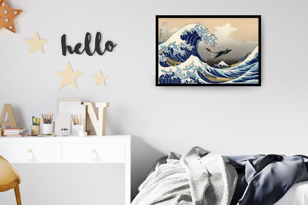 Epic Dragon Wall Art – The Great Wave