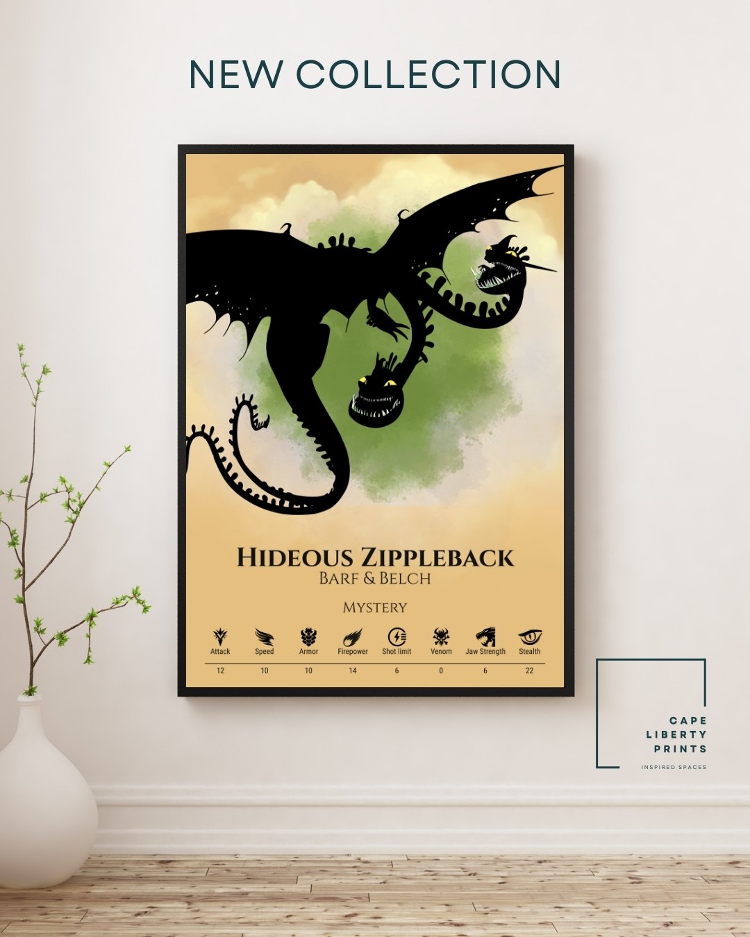 Hideous Zippleback - Color Burst Collection