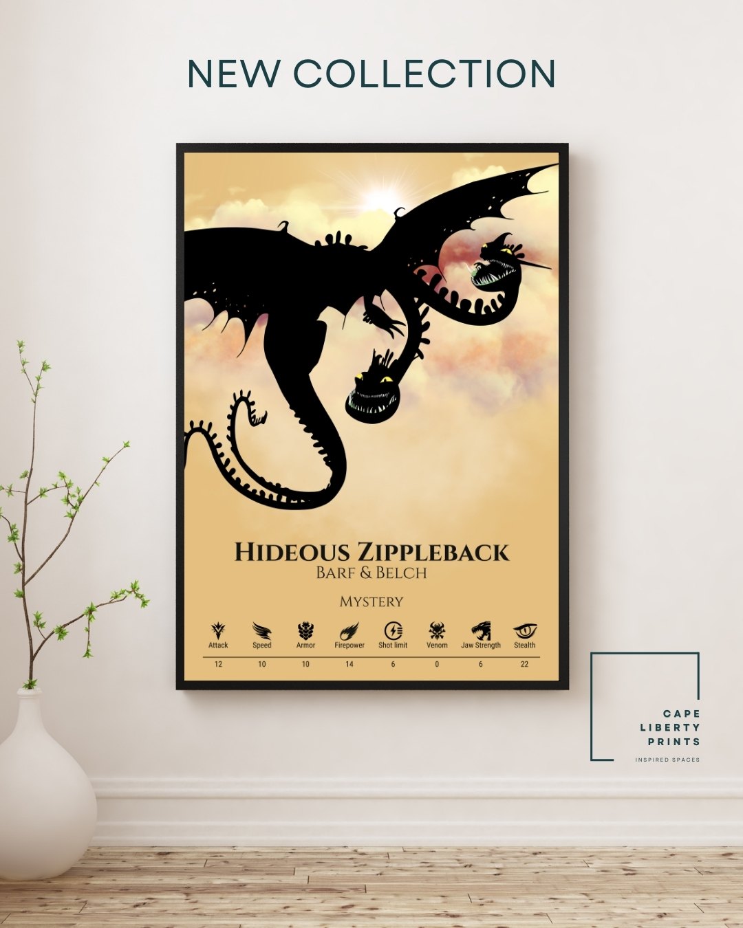 Hideous Zippleback - Fire Collection