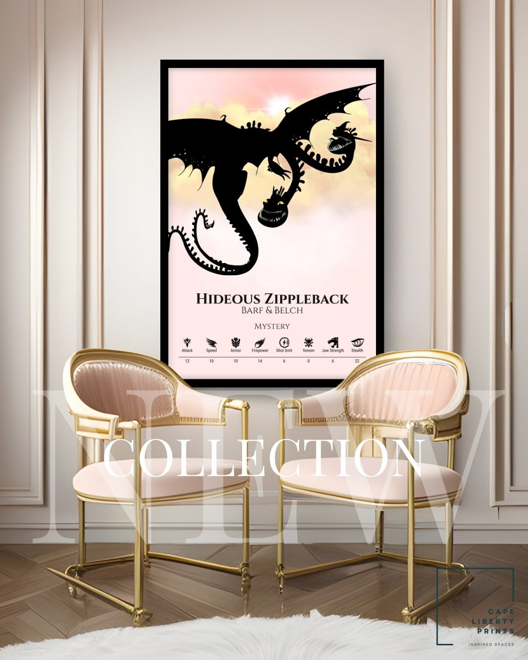 Hideous Zippleback - Pink Collection