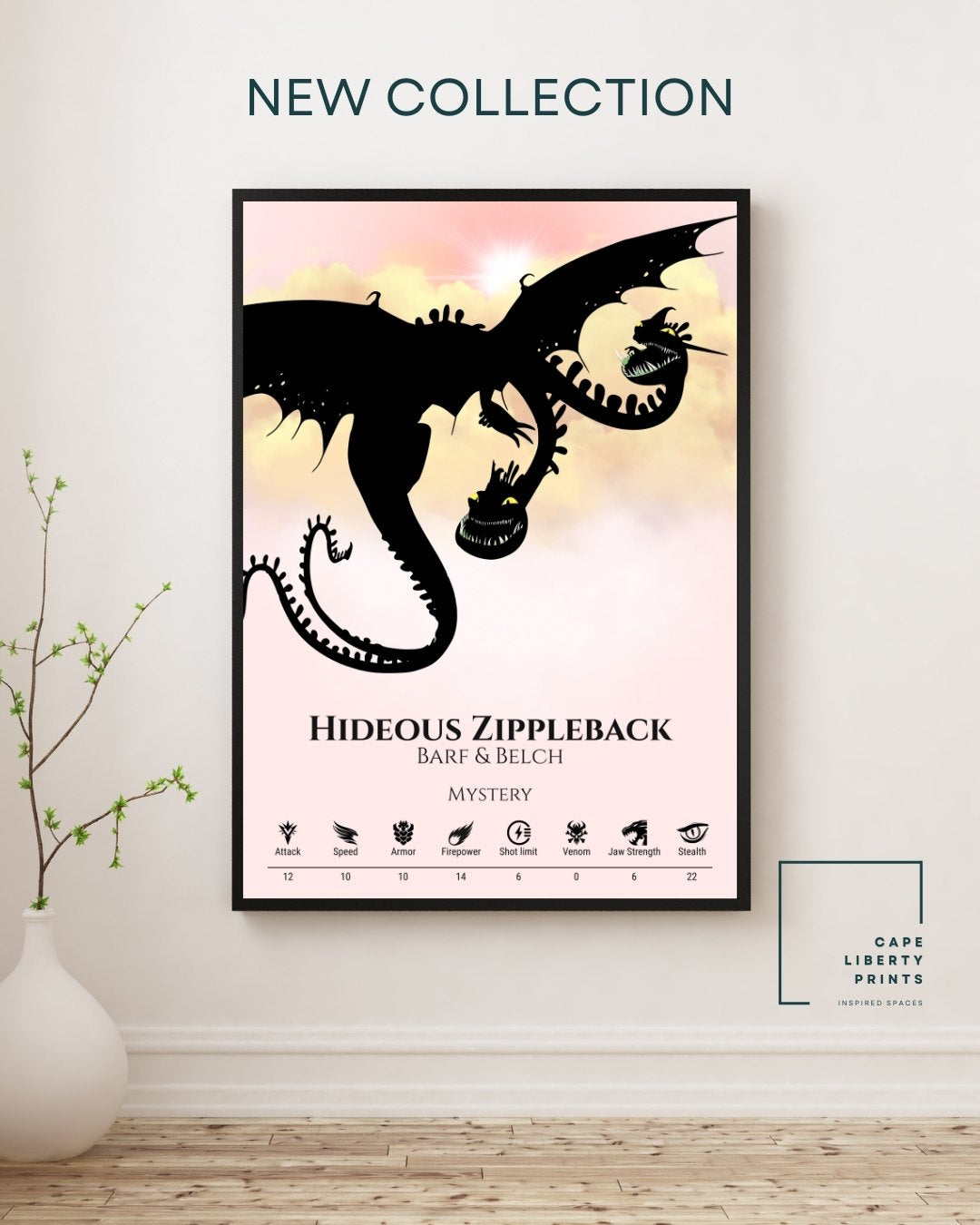 Hideous Zippleback - Pink Collection