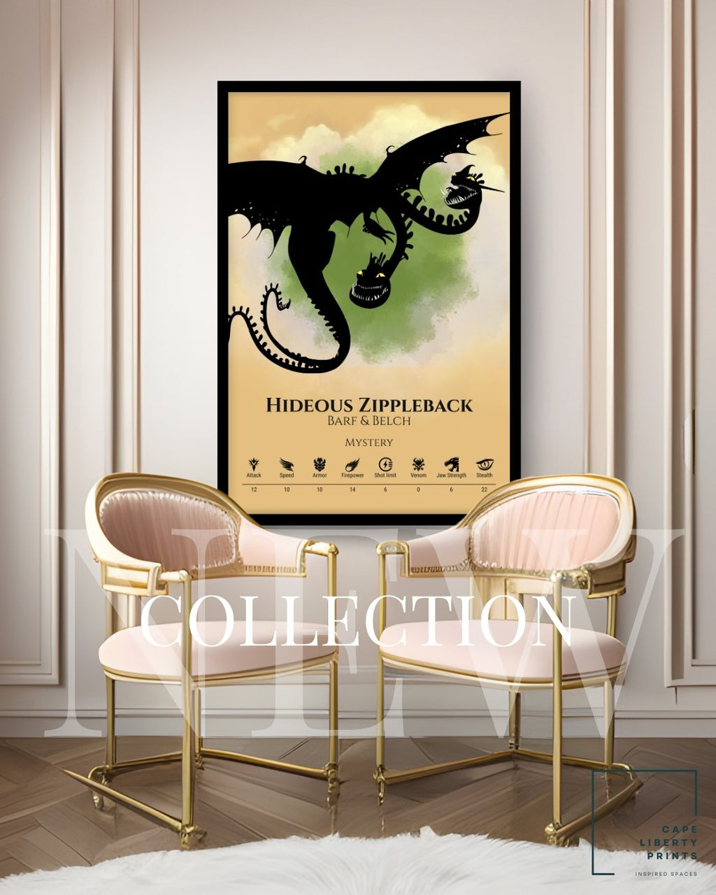 Hideous Zippleback - Color Burst Collection