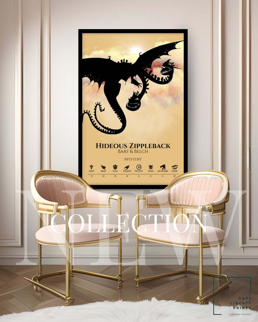 Hideous Zippleback - Fire Collection