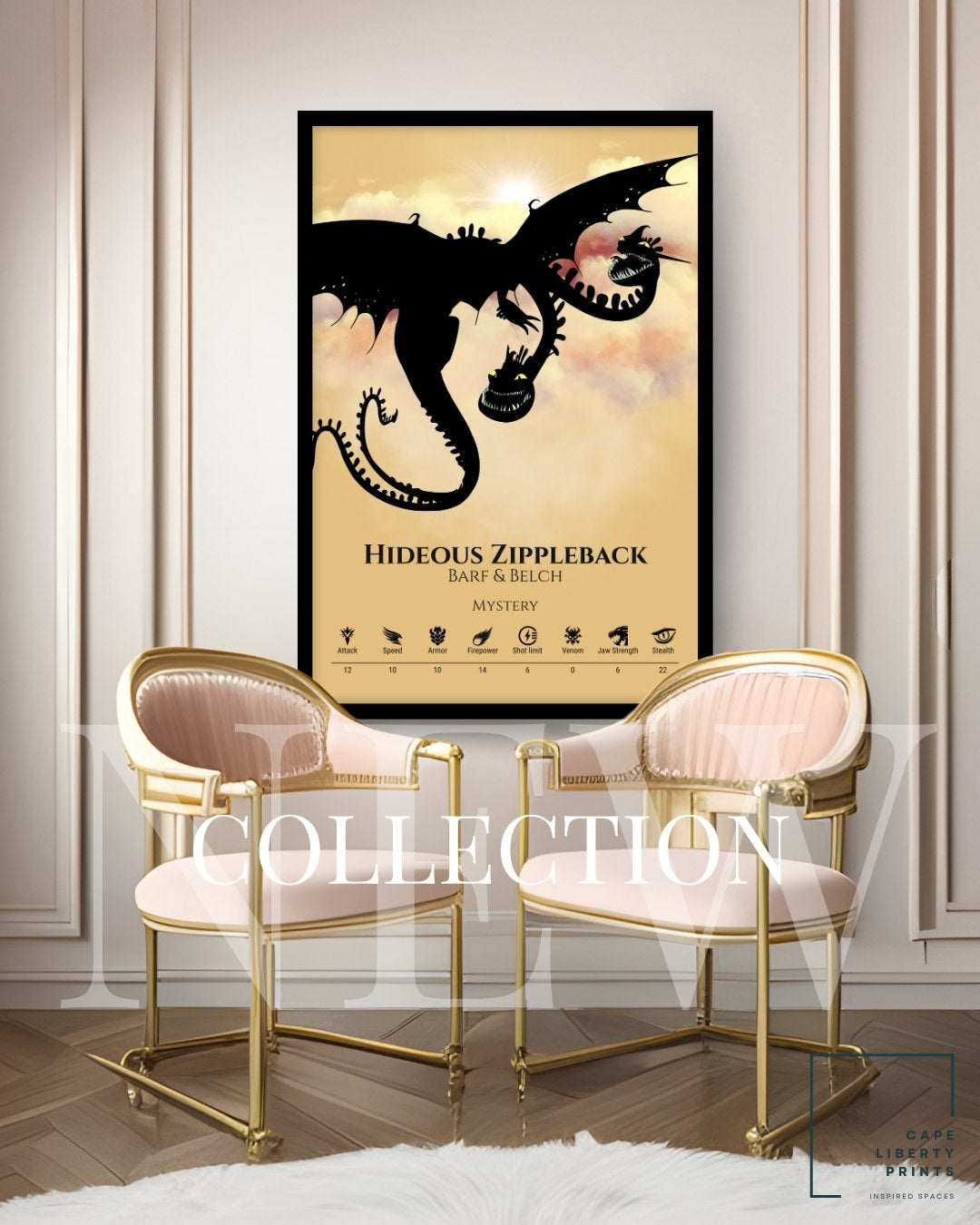 Hideous Zippleback - Fire Collection