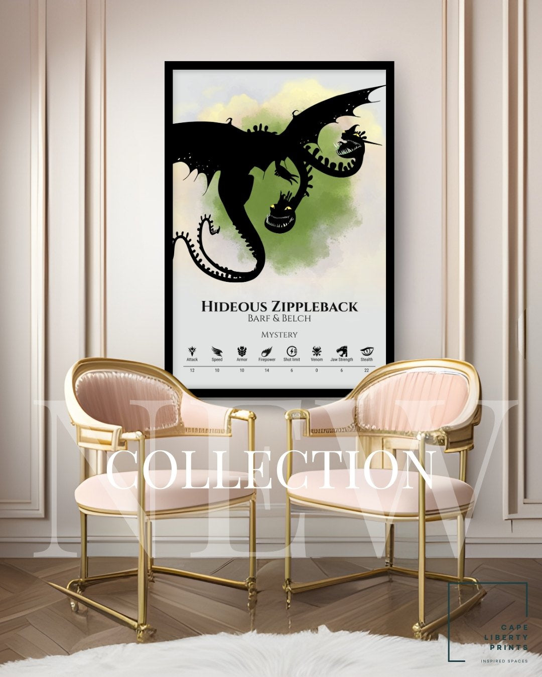 Hideous Zippleback - Silver Collection