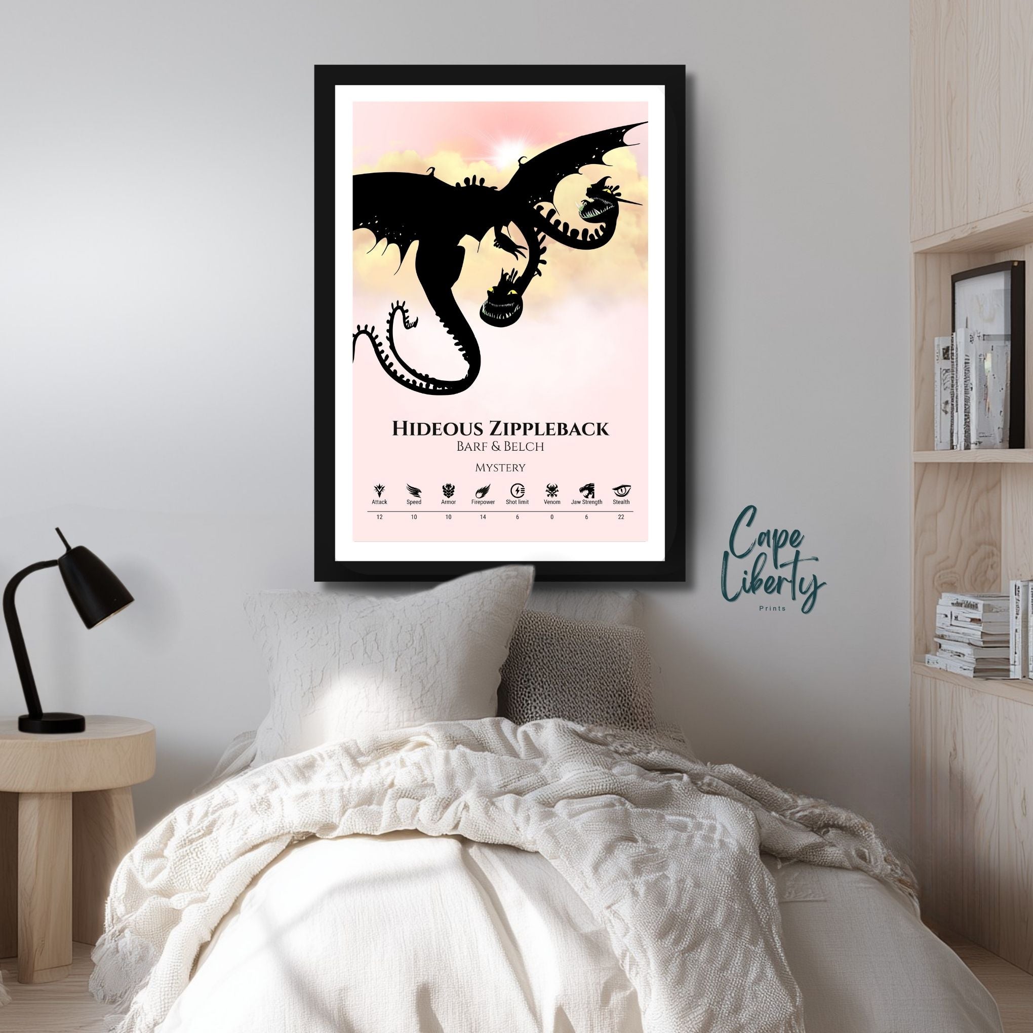 Hideous Zippleback - Pink Cloud Collection