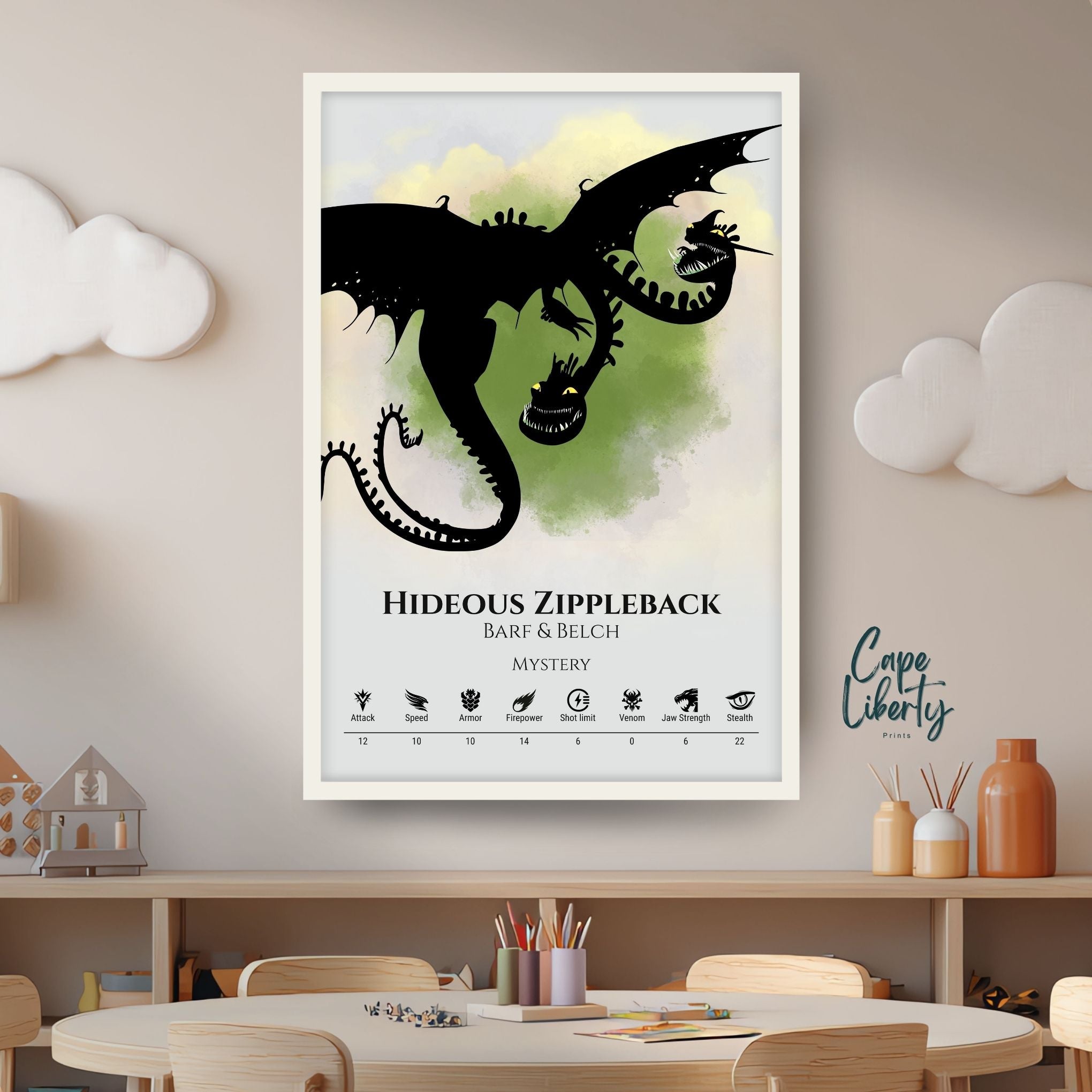 Hideous Zippleback - Silver Sky Collection