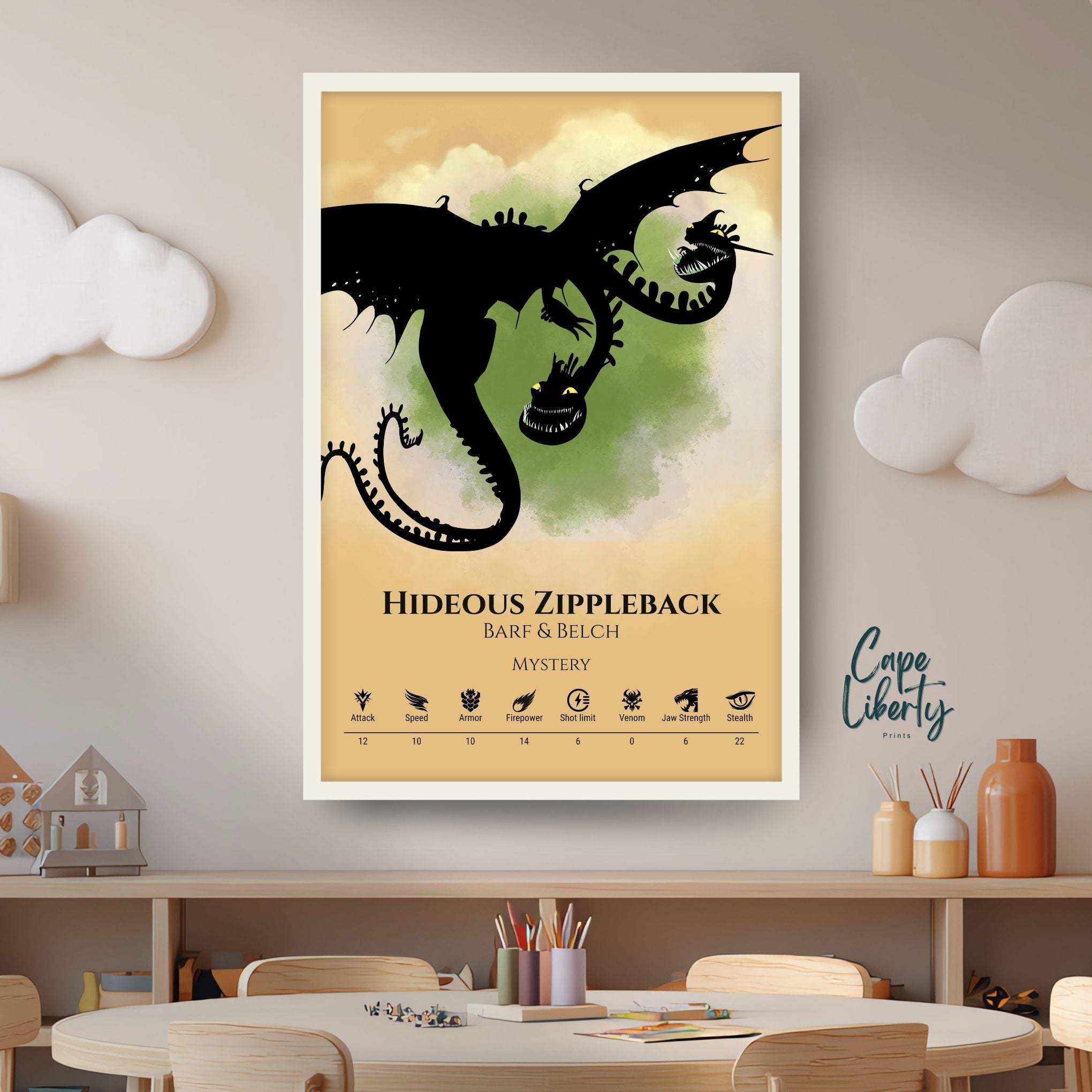 Hideous Zippleback - Color Burst Collection