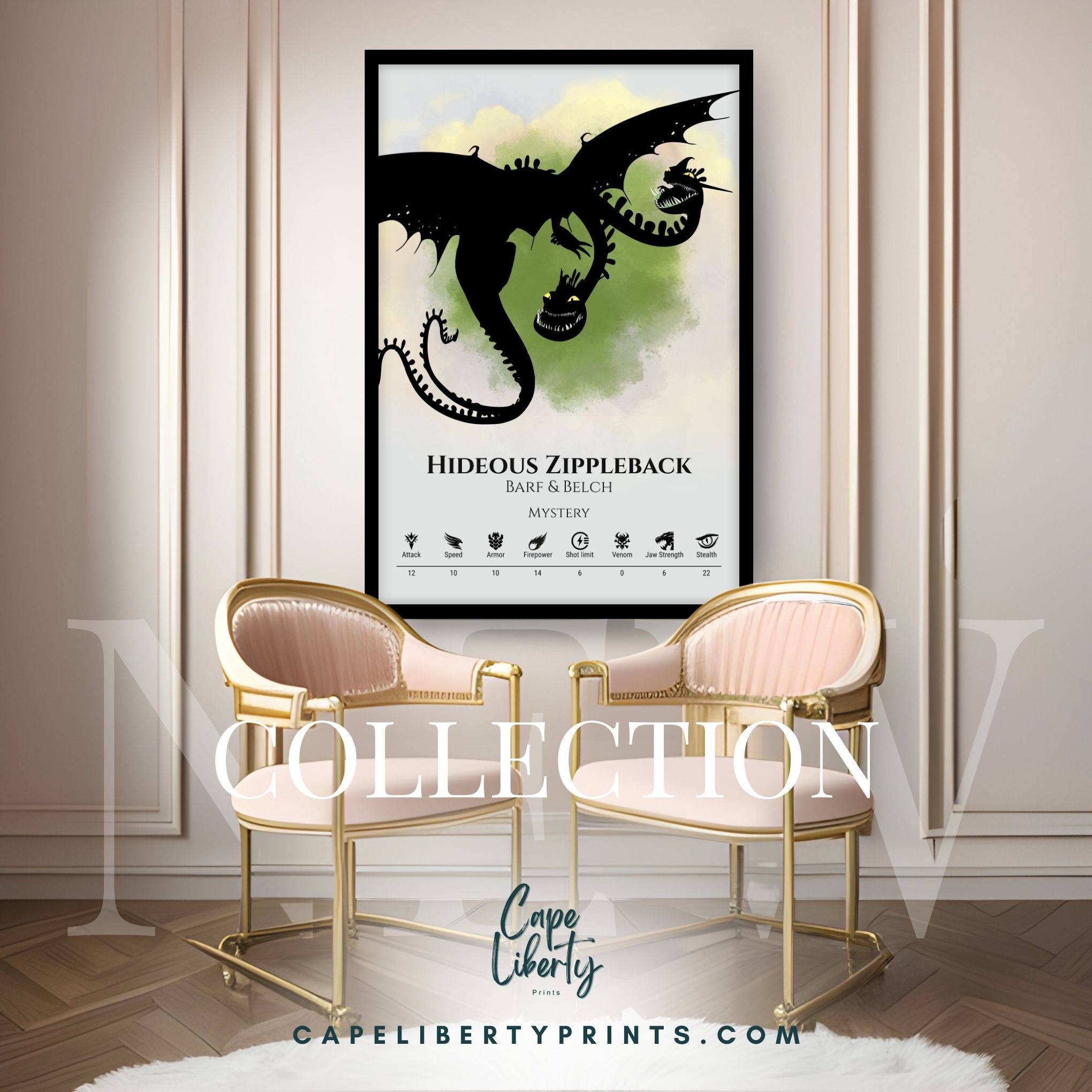 Hideous Zippleback - Silver Sky Collection