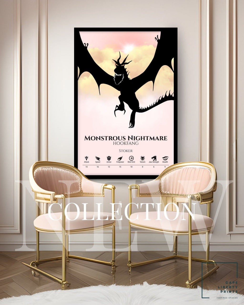 Monstrous Nightmare - Pink Collection