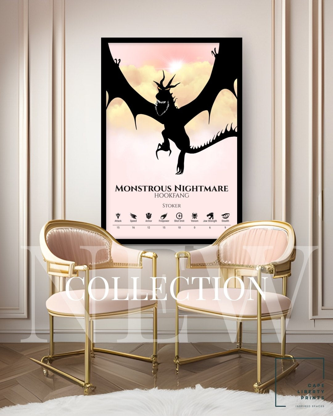 Monstrous Nightmare - Pink Collection