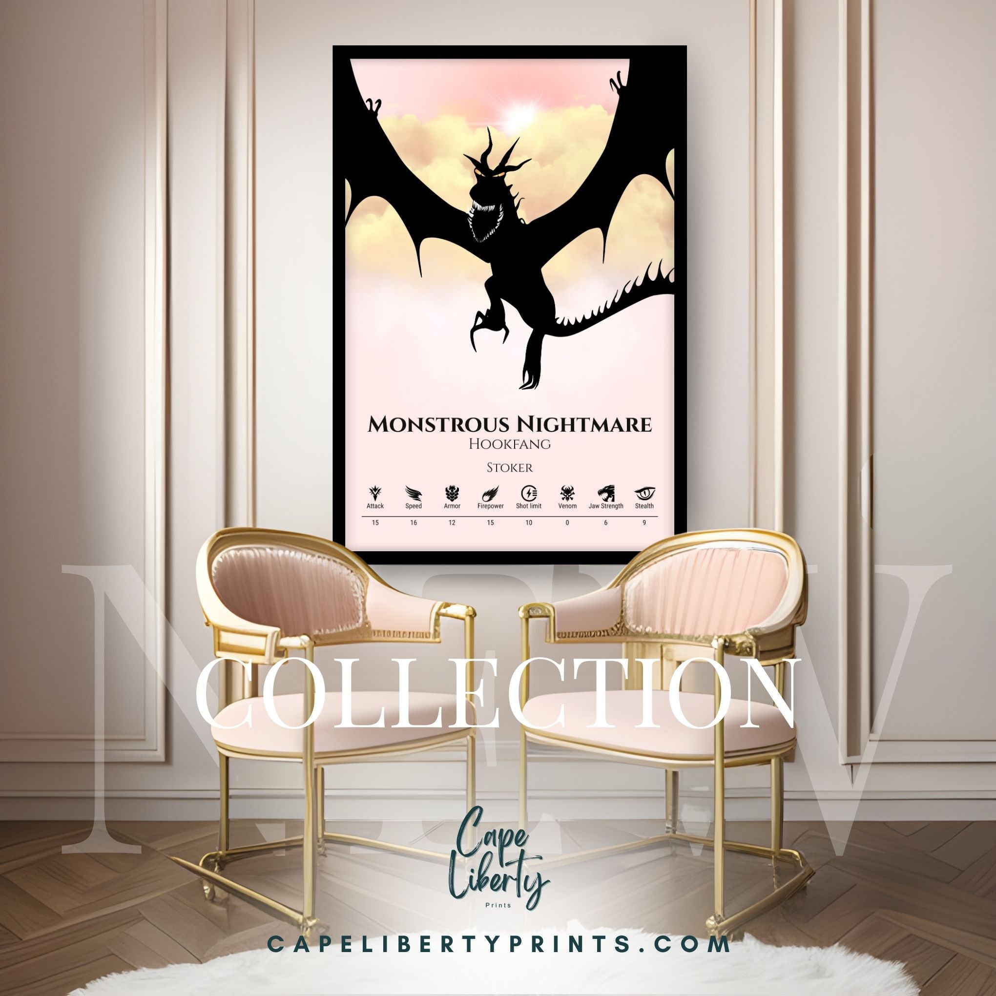 Monstrous Nightmare - Pink Cloud Collection